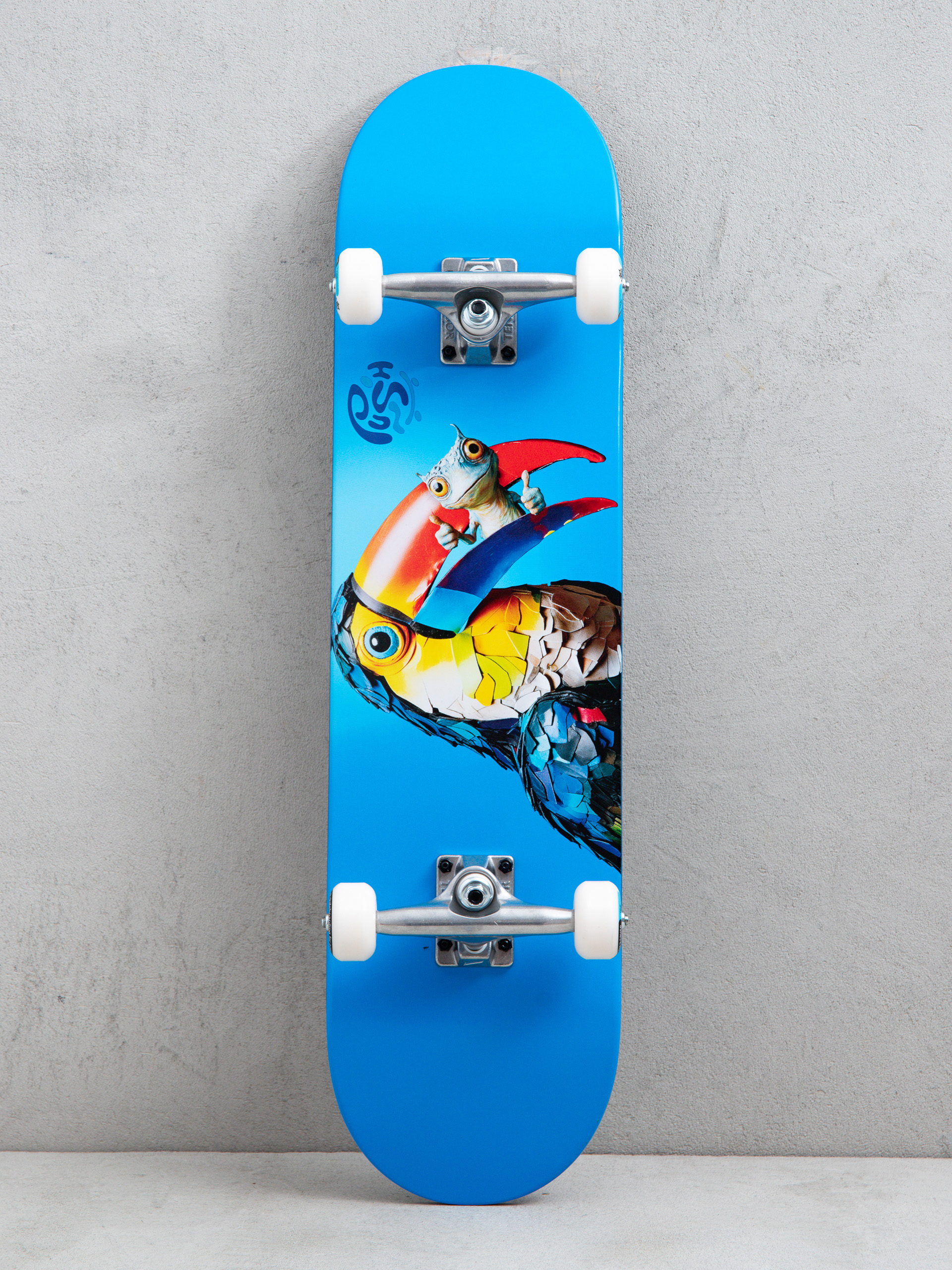 Скейтборд Push Toucan FP (blue)