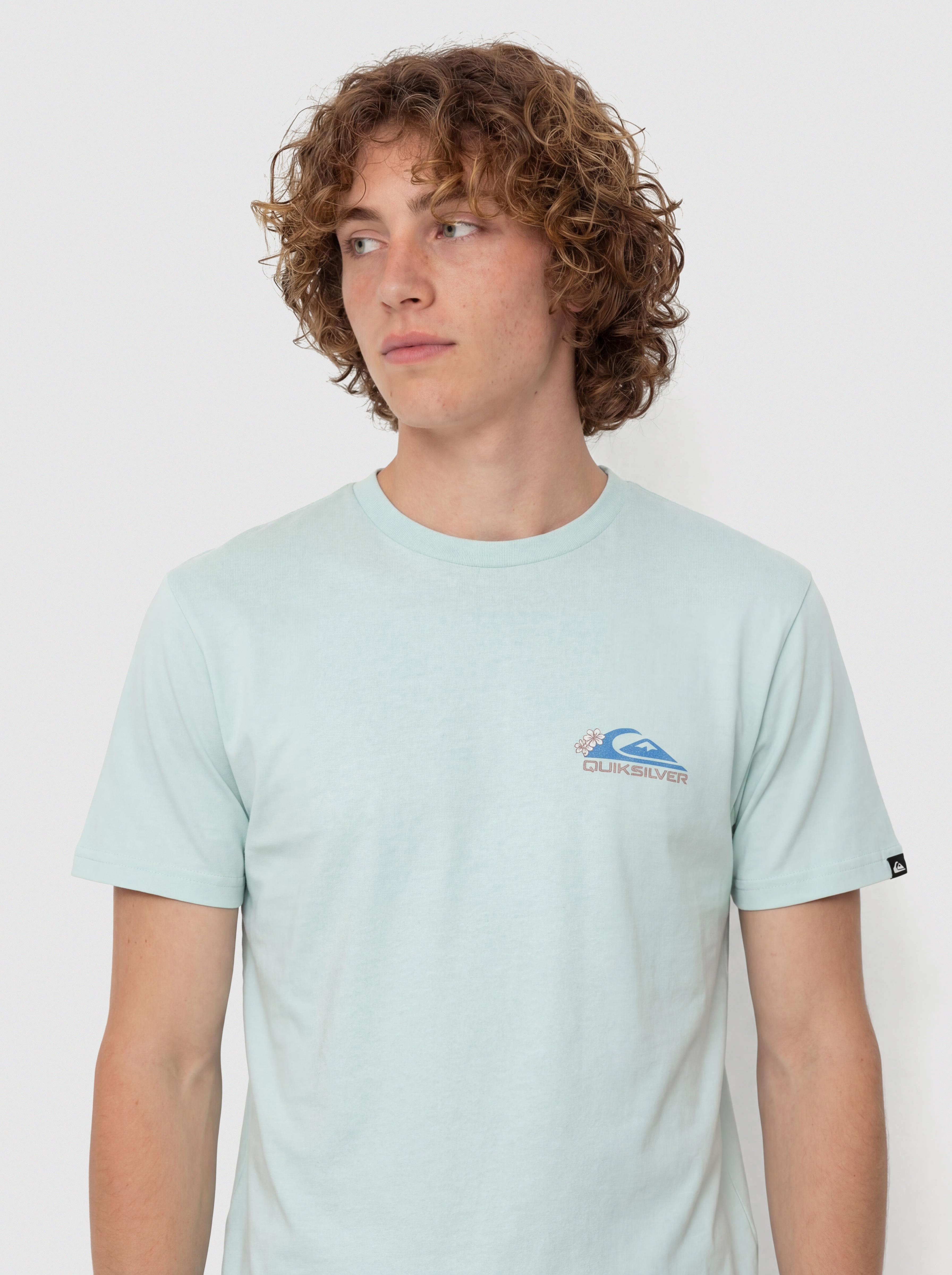 Футболка Quiksilver Ev Barrel Paradise (blue haze)