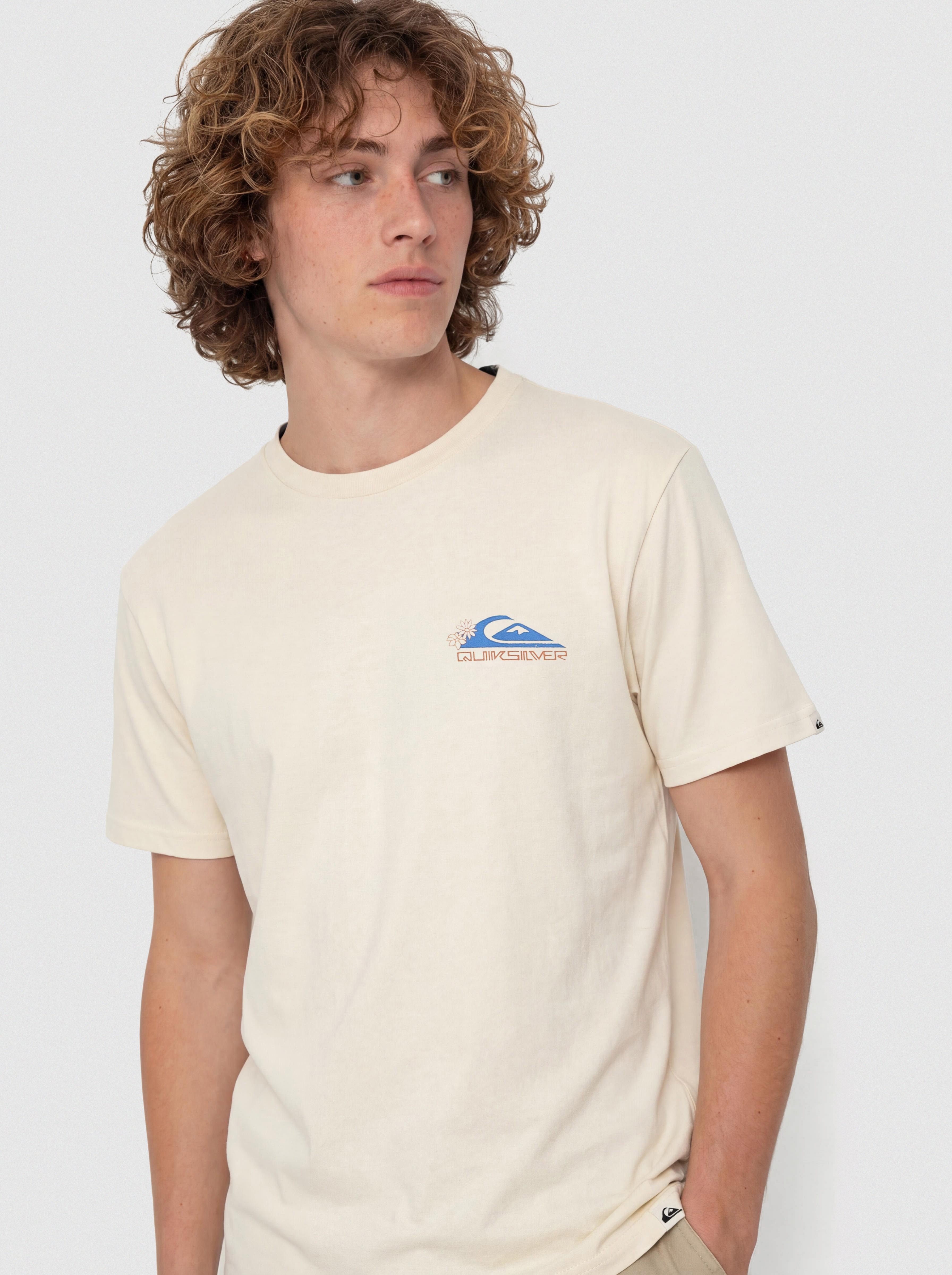 Футболка Quiksilver Ev Barrel Paradise (bone white)