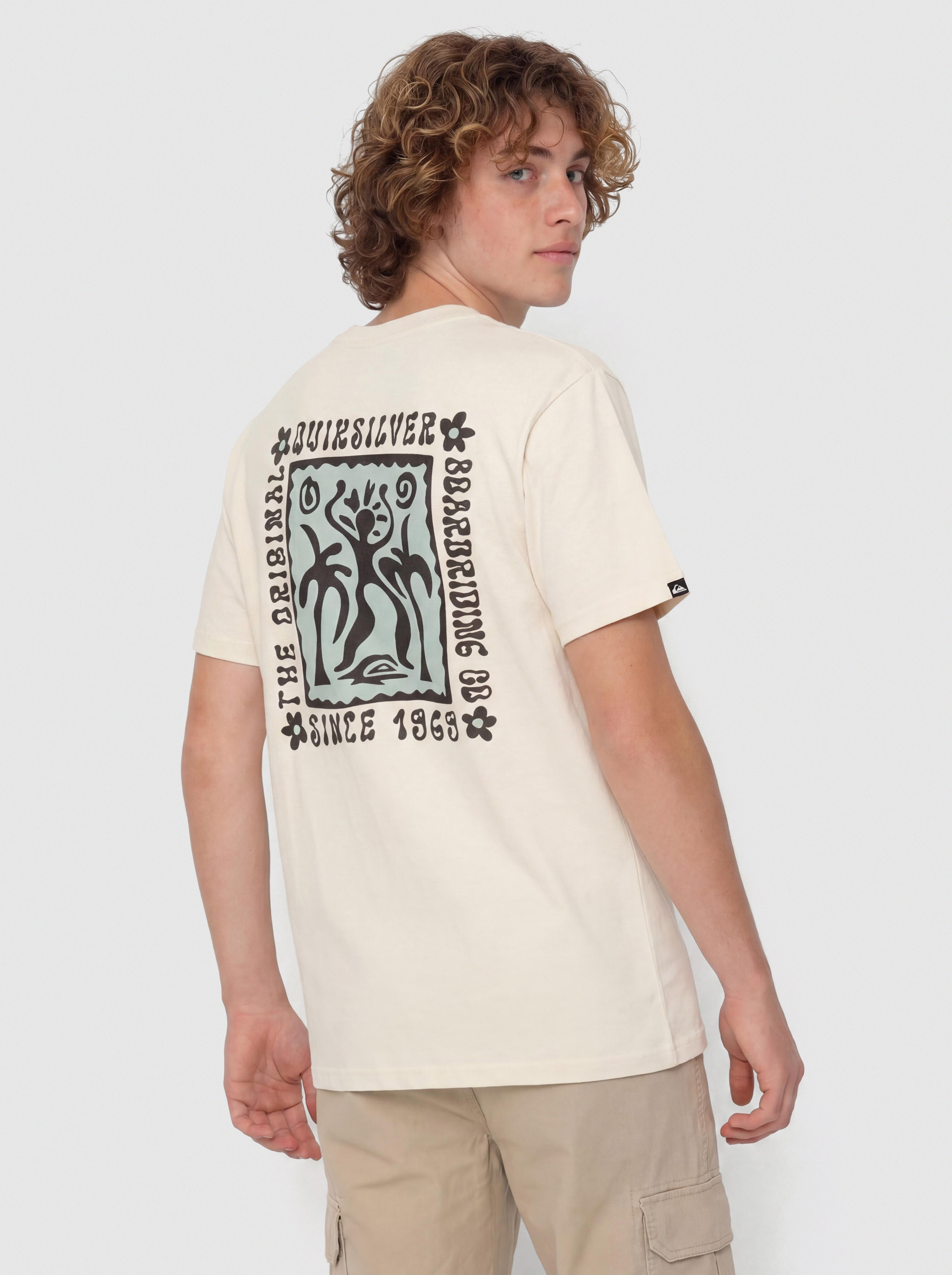 Футболка Quiksilver Serenity Splash (bone white)