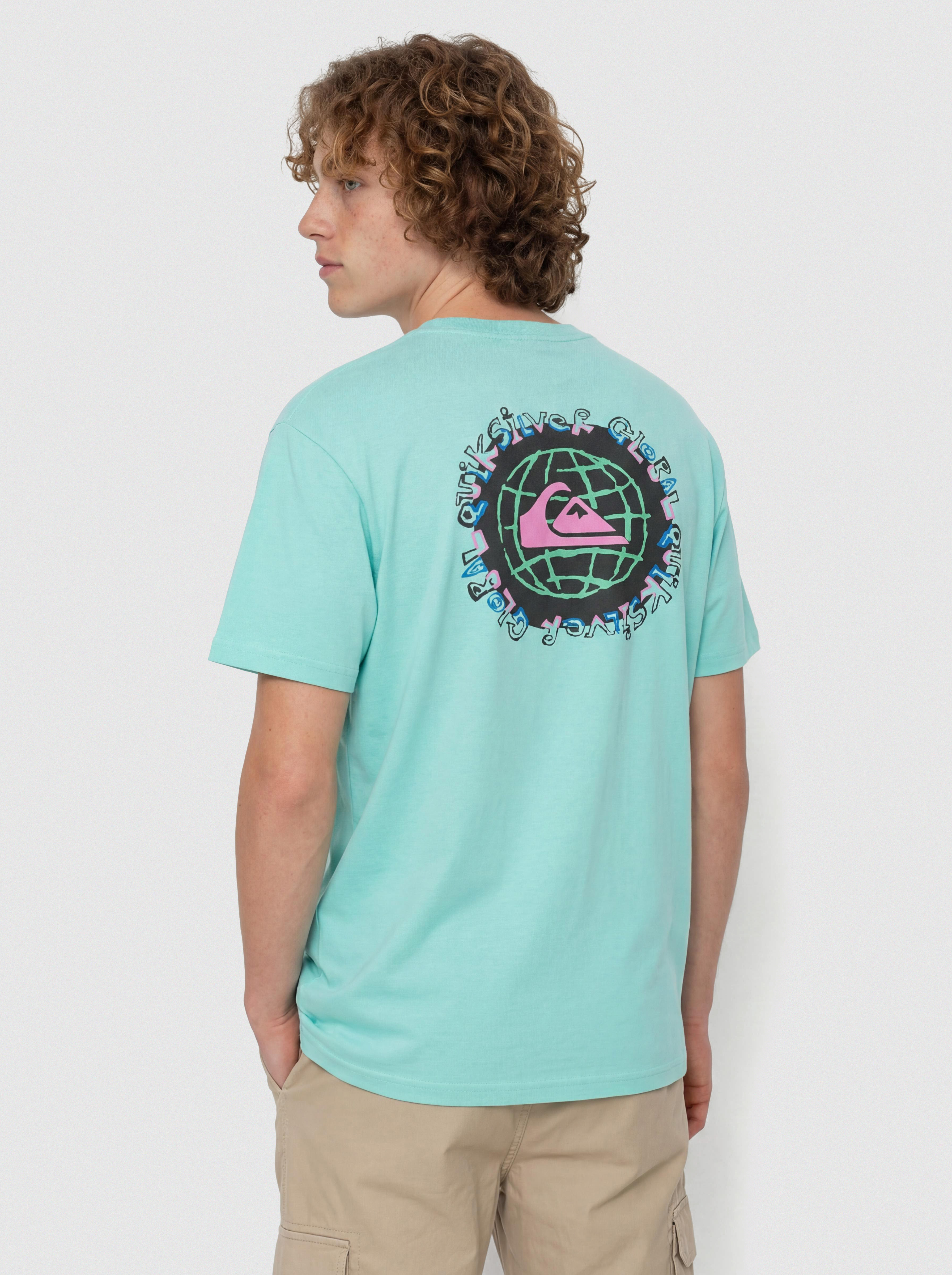 Футболка Quiksilver Global Heat (aqua sky)