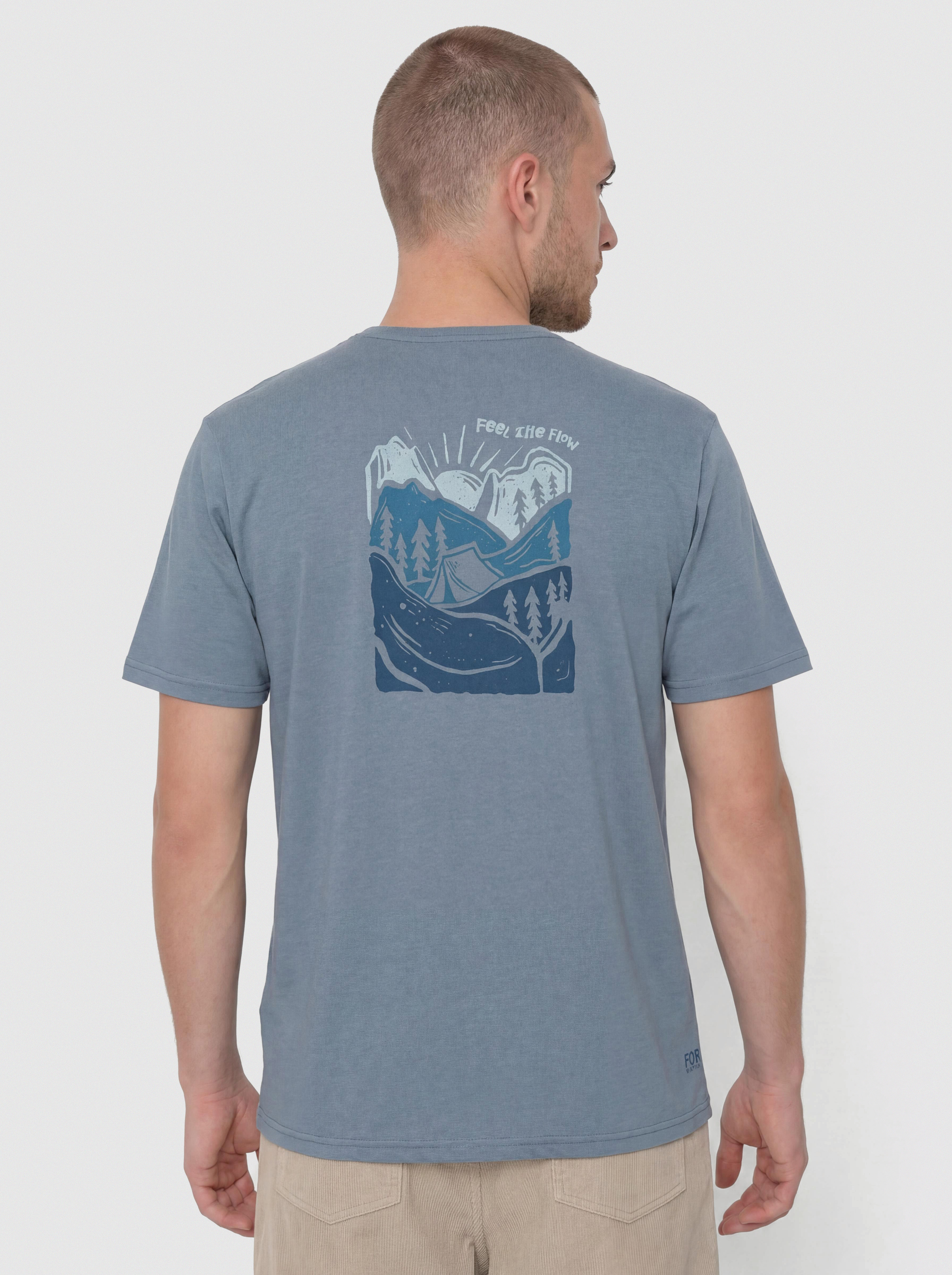 Футболка FLOV Timberon (blue/blue)