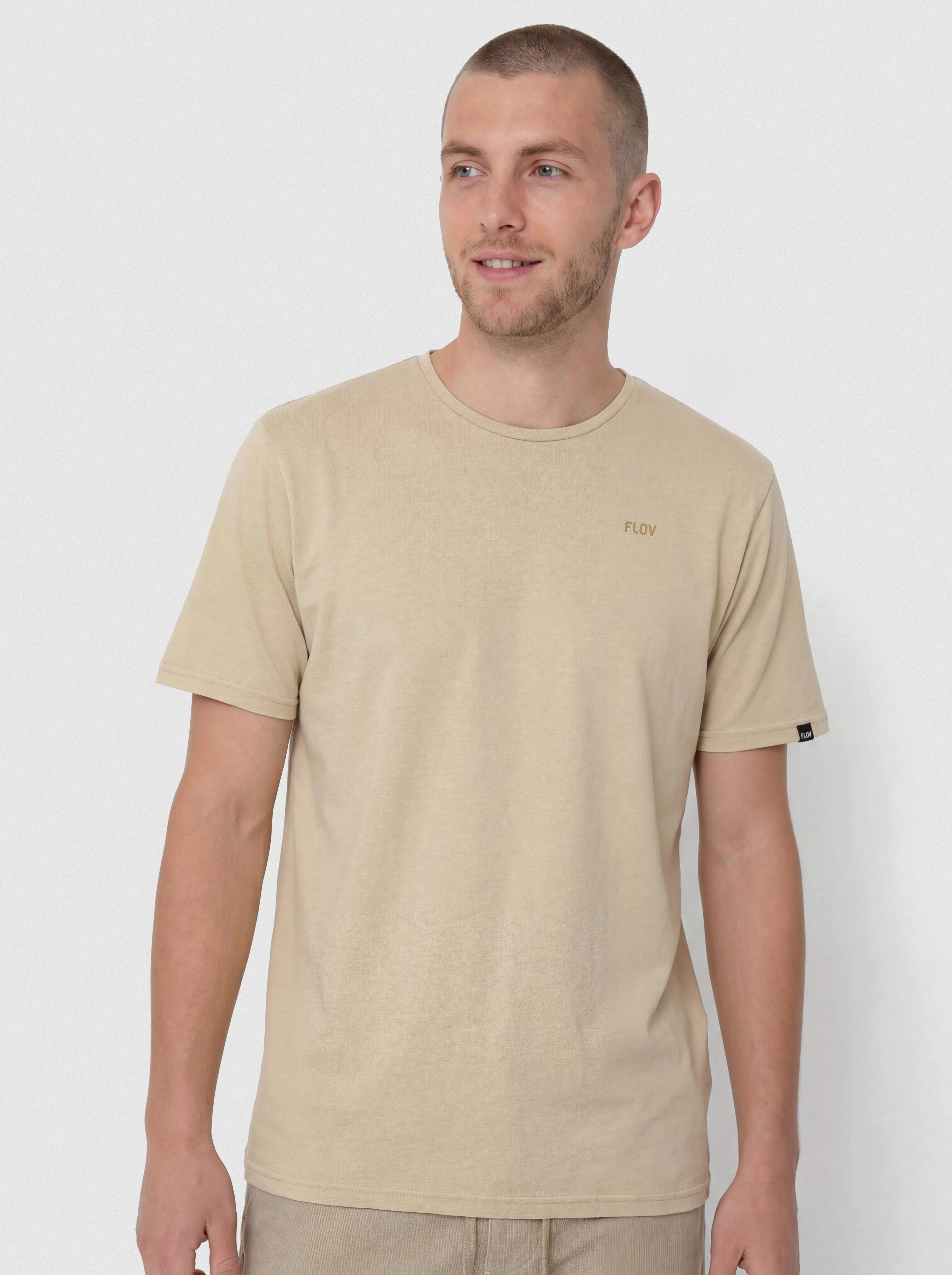 Футболка FLOV Morro (beige/dark grey)