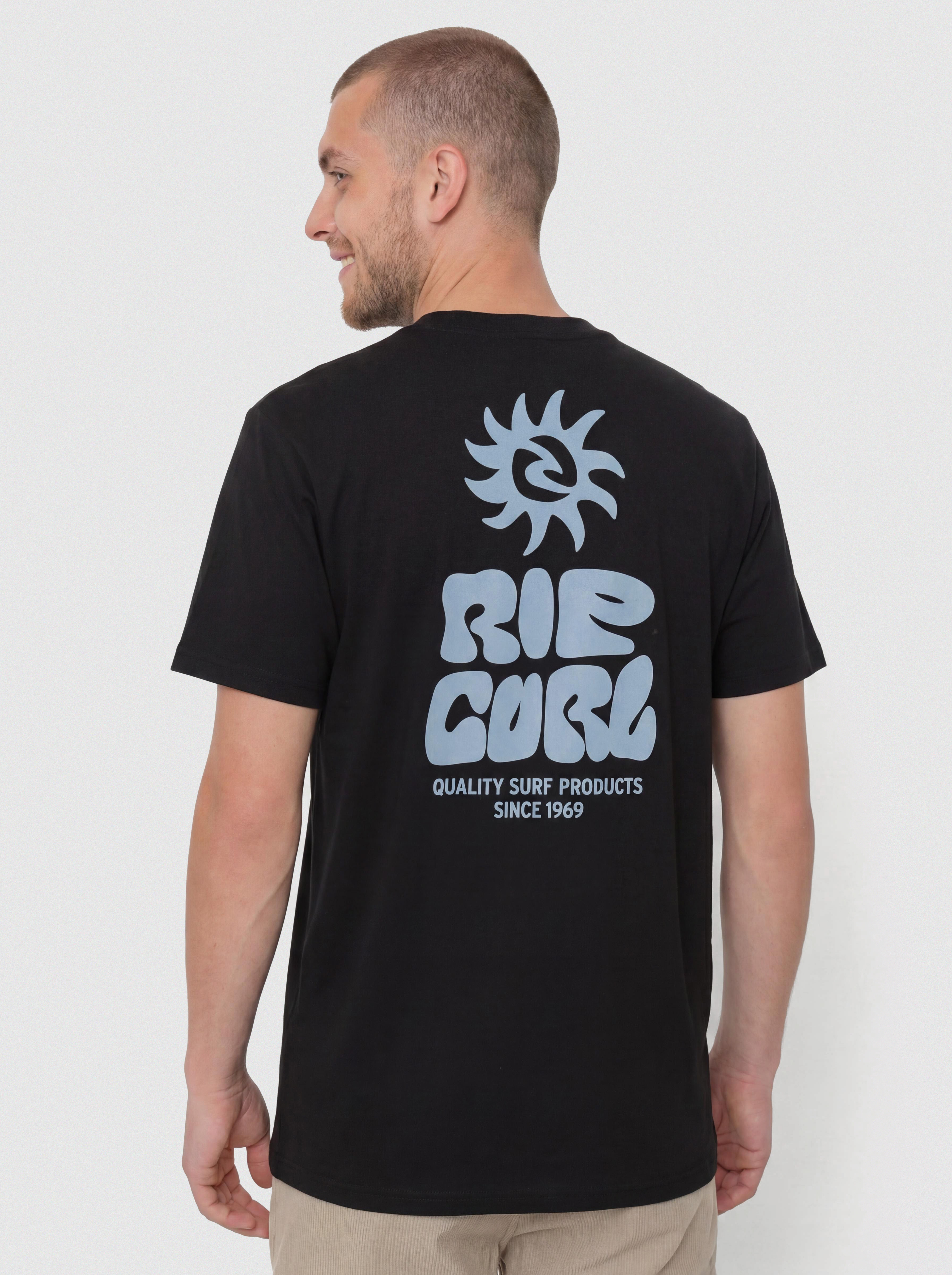 Футболка Rip Curl Pacific Rinse Glass Off (black)