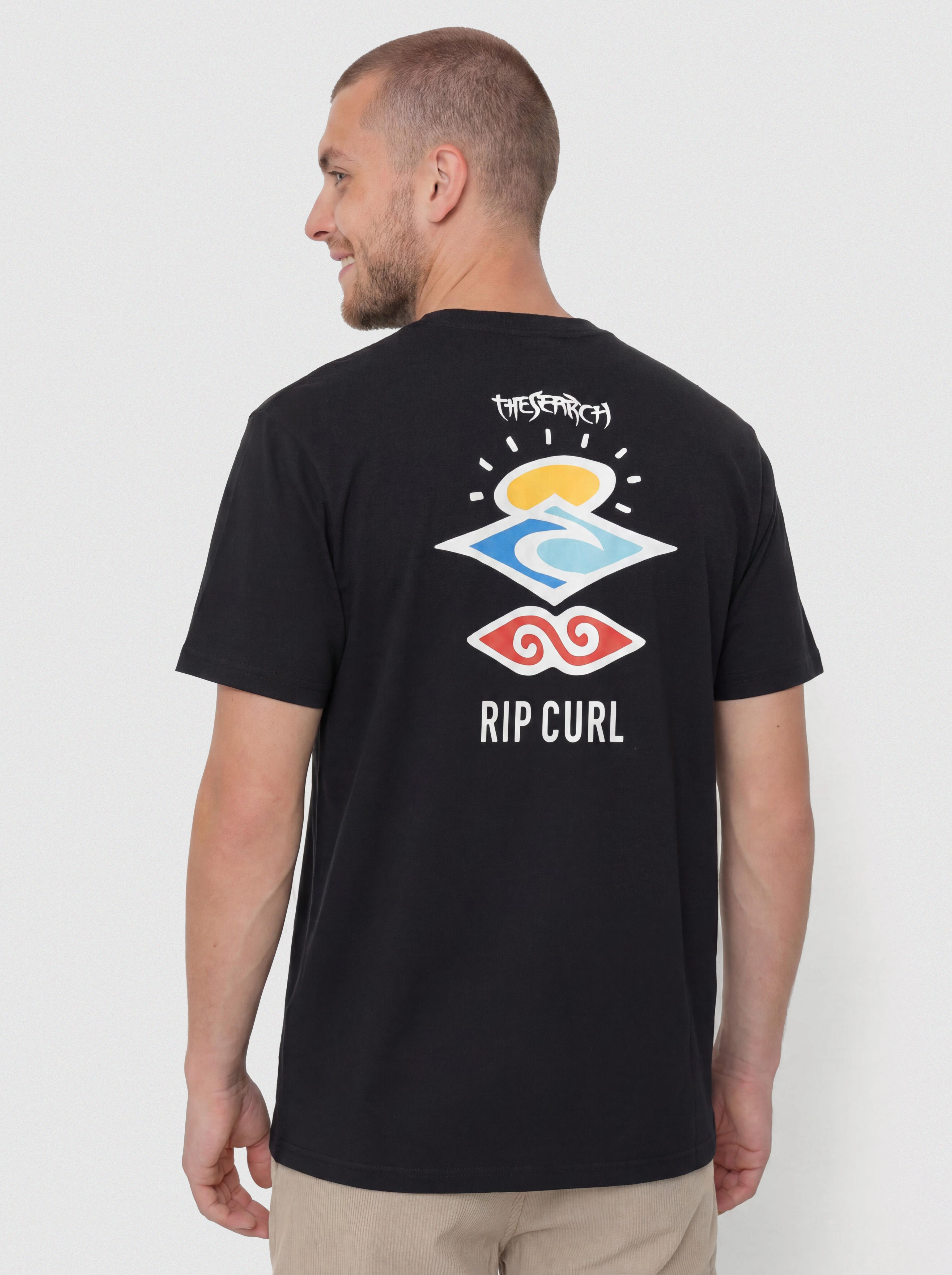 Футболка Rip Curl Search Icon (black)