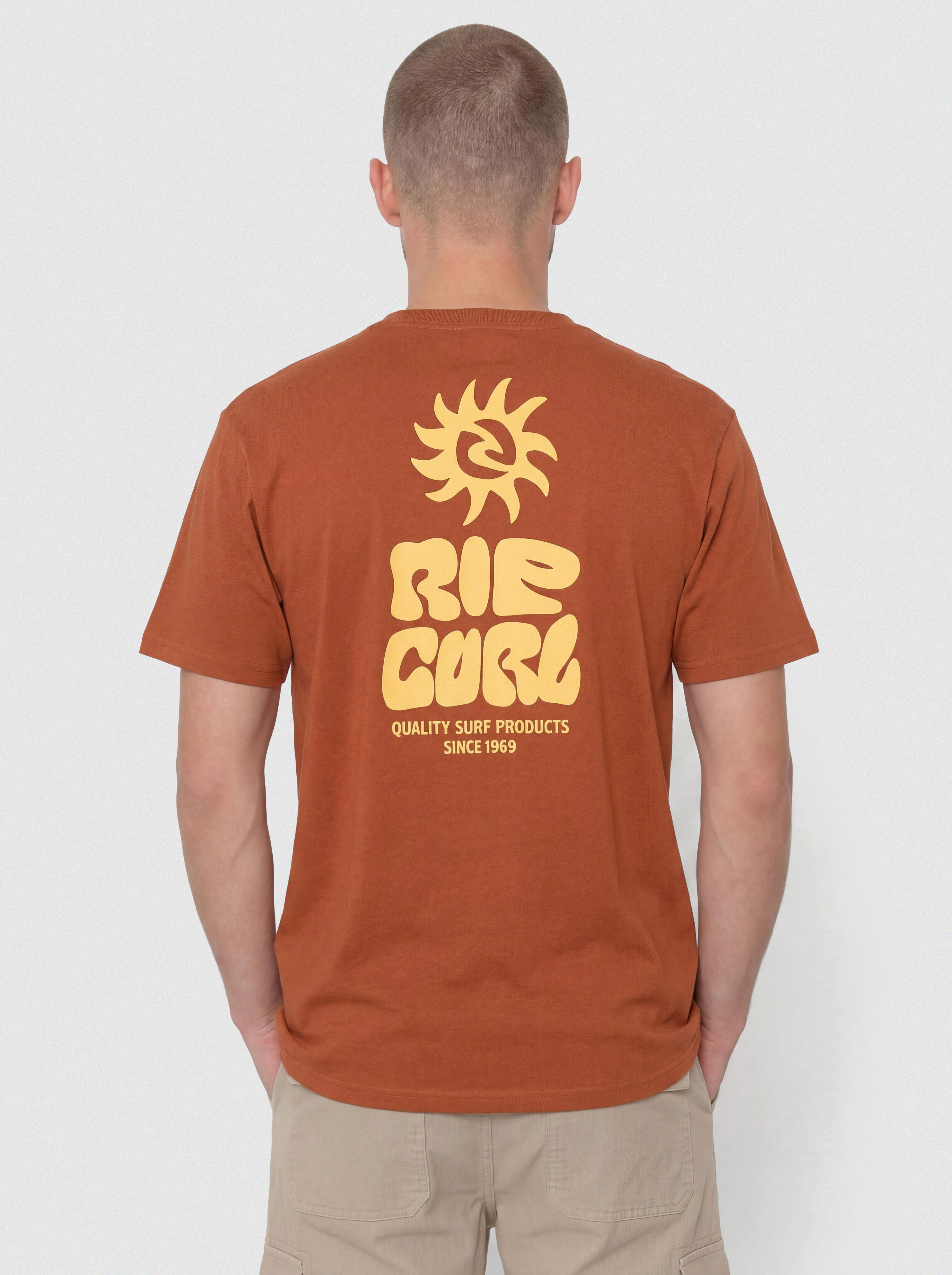 Футболка Rip Curl Pacific Rinse Glass Off (baked clay)