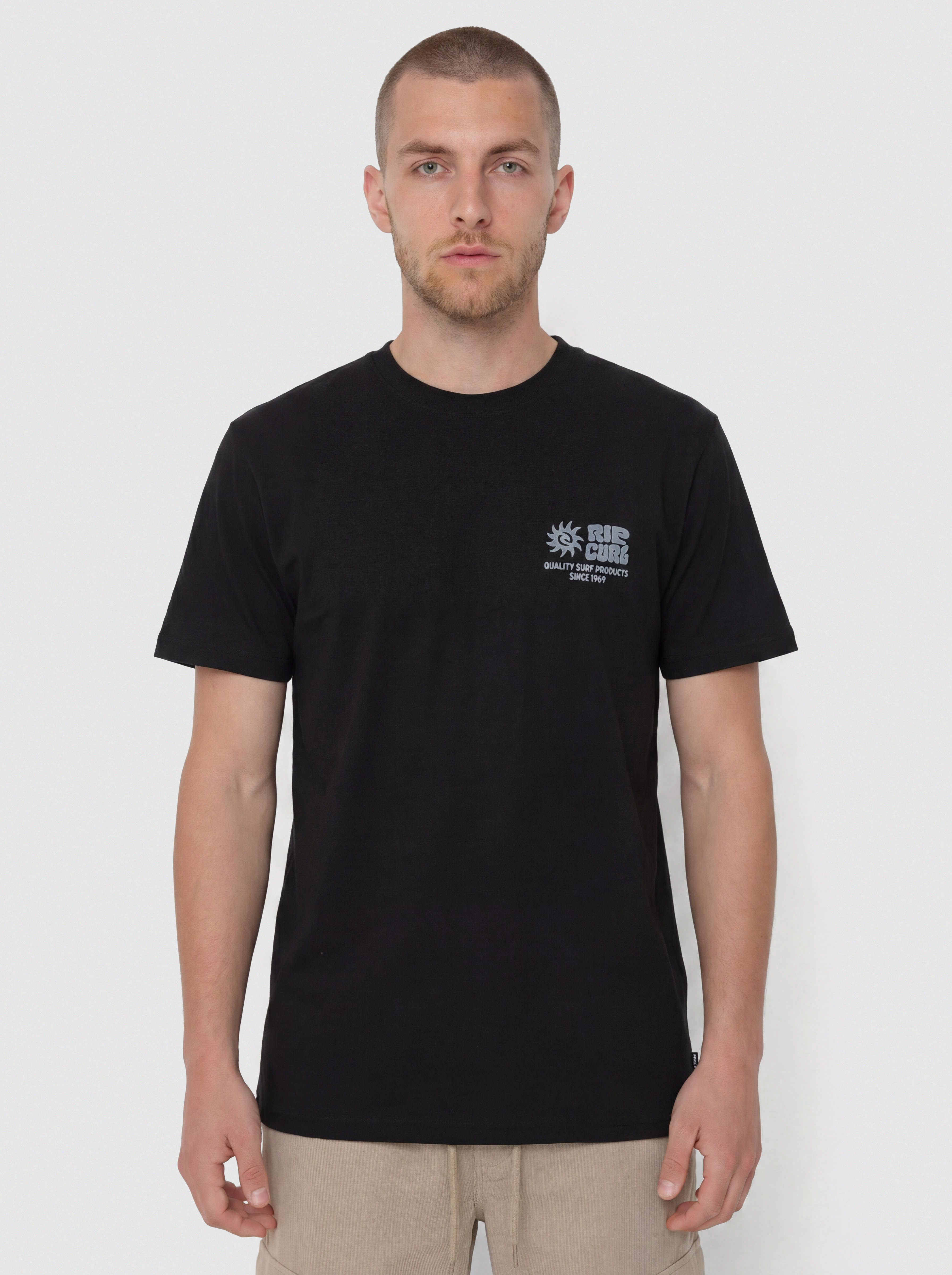 Футболка Rip Curl Pacific Rinse Glass Off (black)