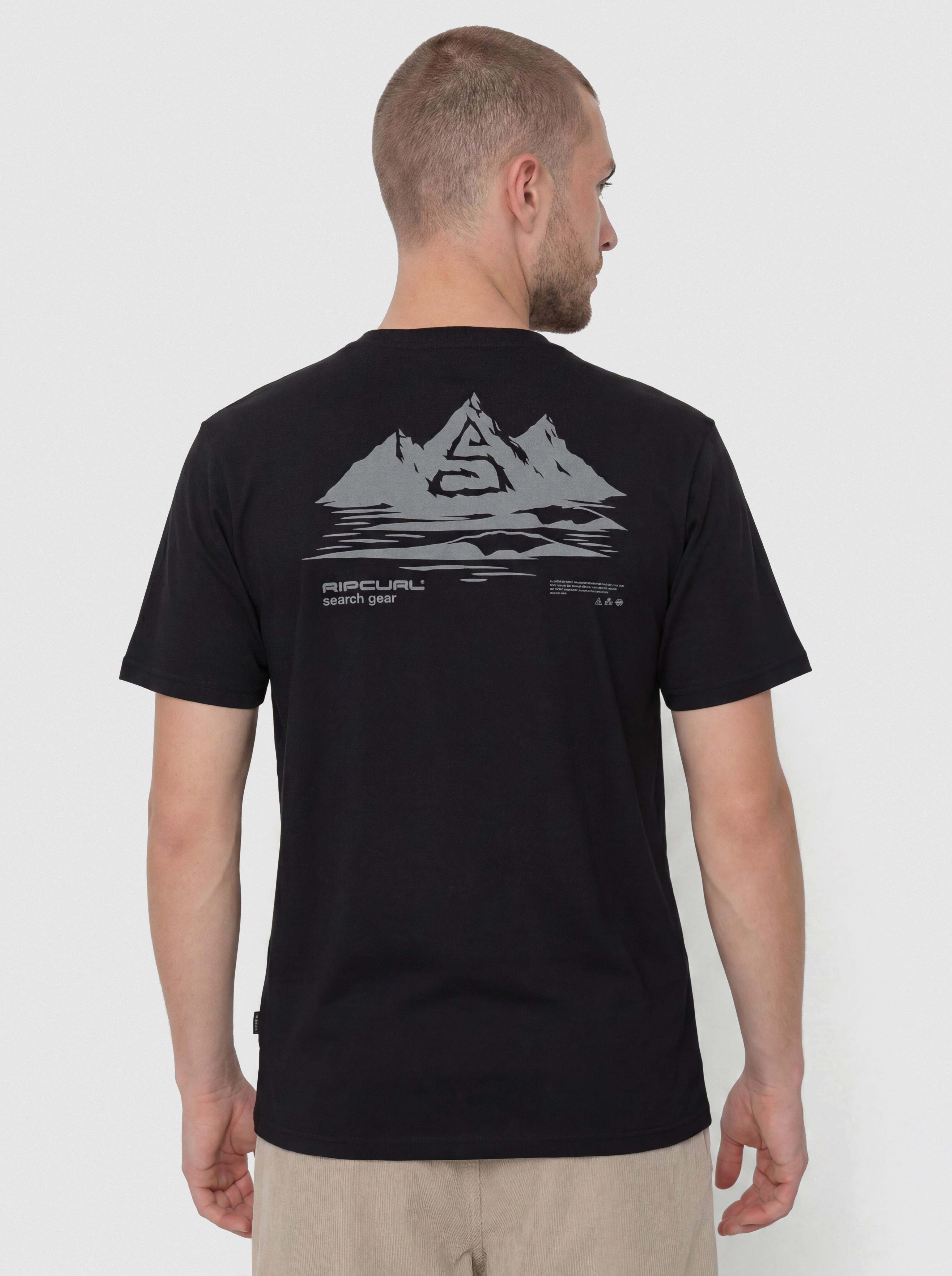 Футболка Rip Curl Vaporcool Search Peak (black)