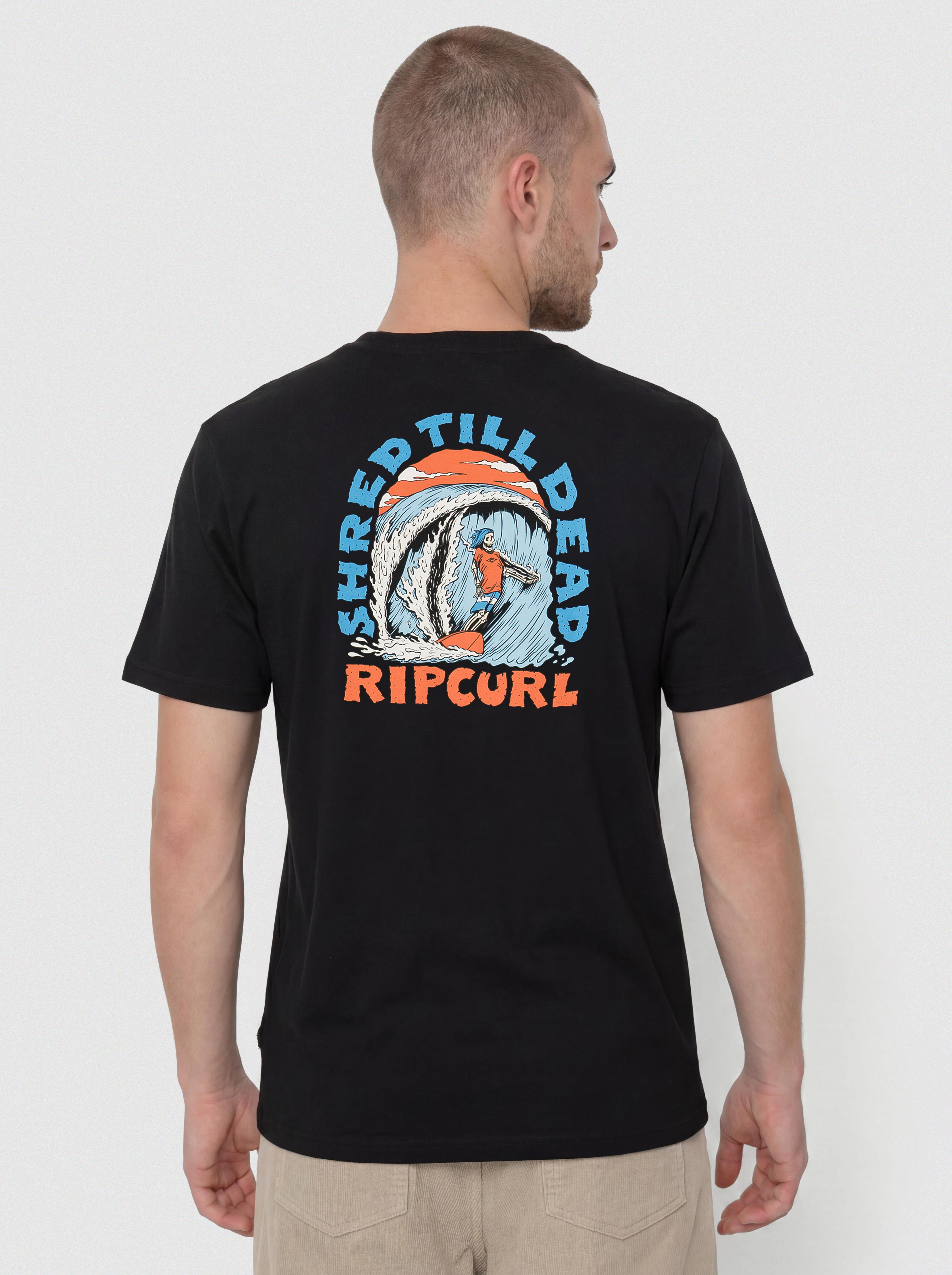 Футболка Rip Curl Shred Til (black)