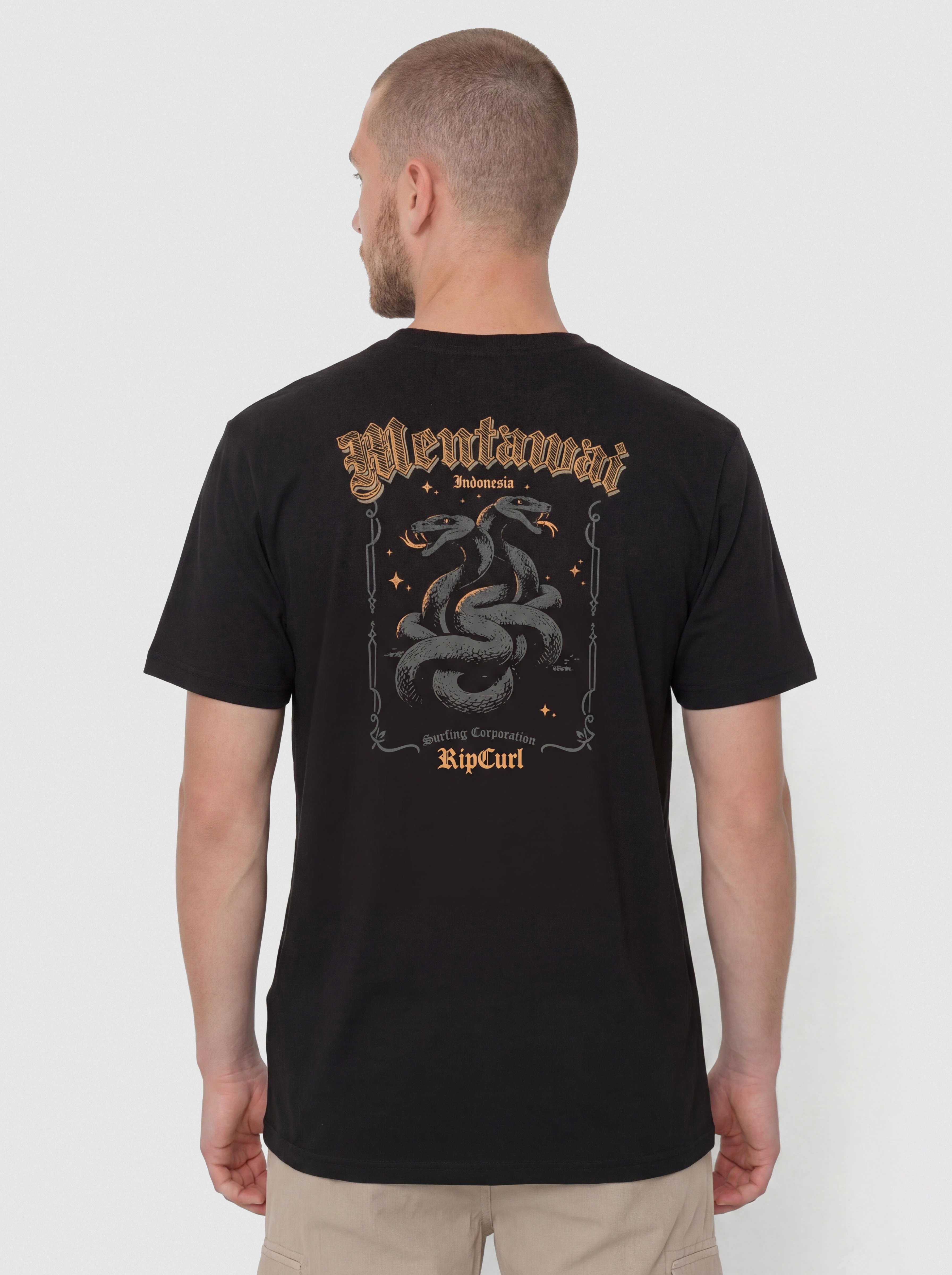 Футболка Rip Curl Desti Animals (black)