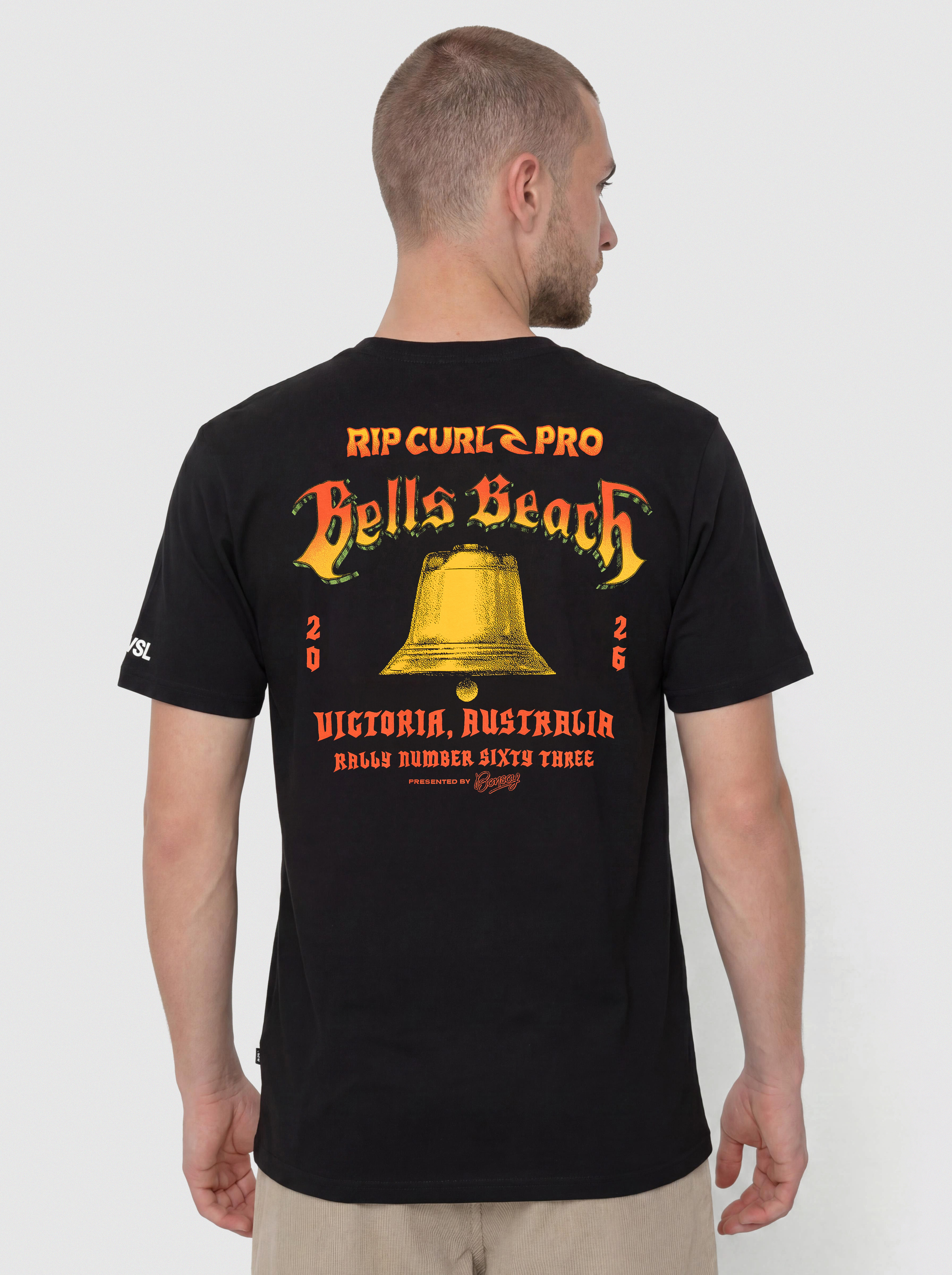 Футболка Rip Curl Bells Pro 26 Bell Logo (black)