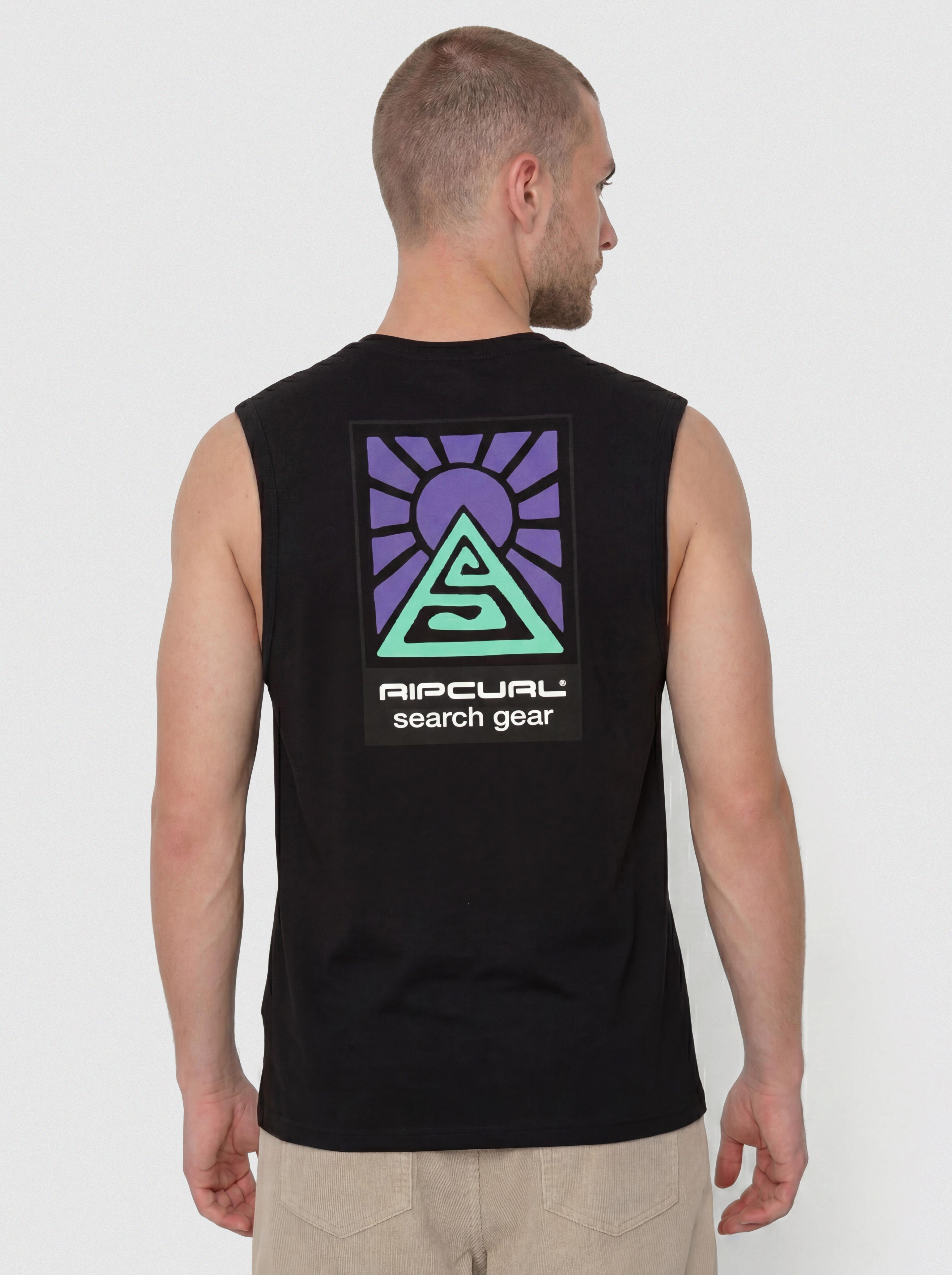 Футболка Rip Curl Search Dawn Muscle (black)