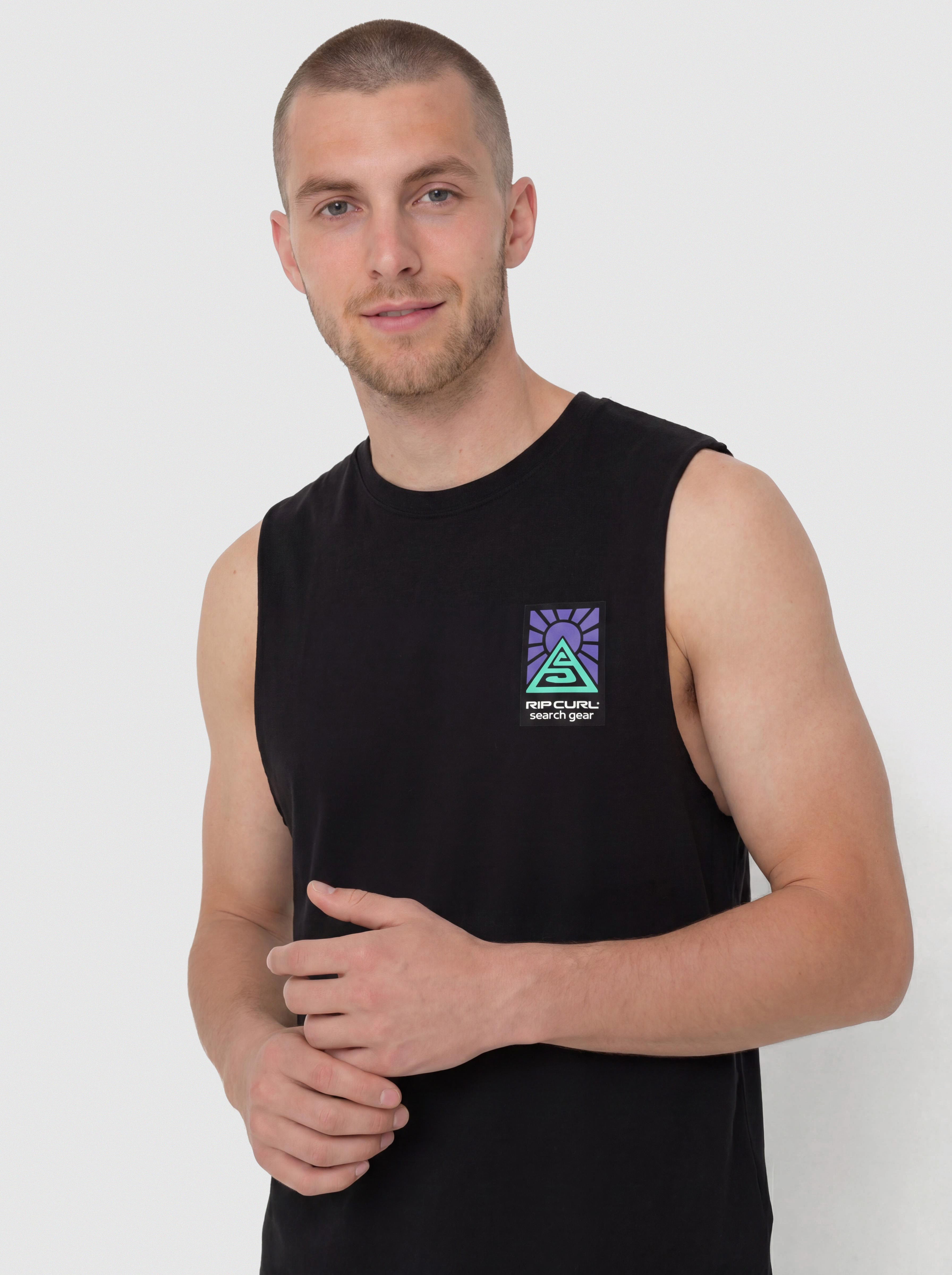 Футболка Rip Curl Search Dawn Muscle (black)