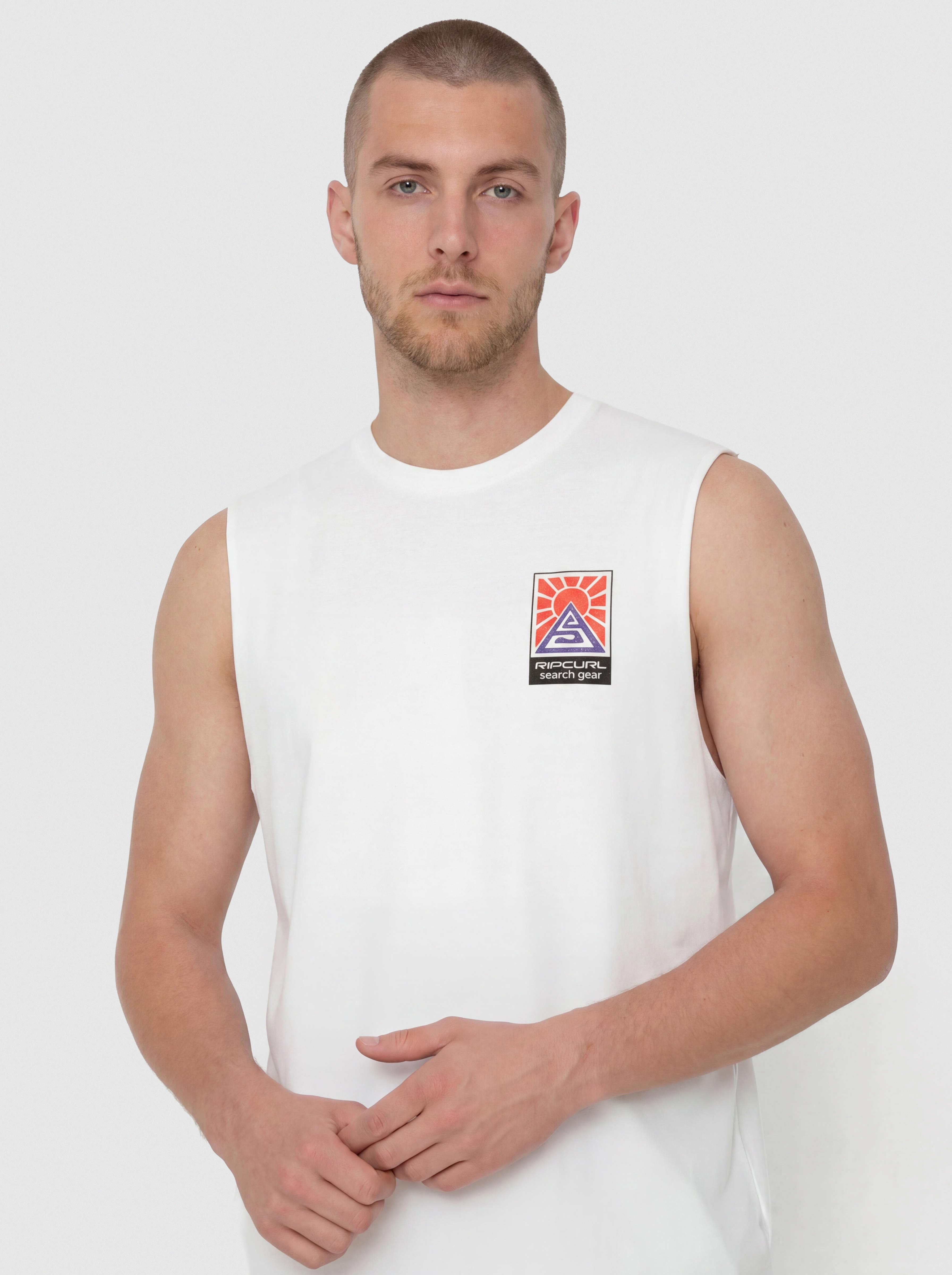 Футболка Rip Curl Search Dawn Muscle (bone)