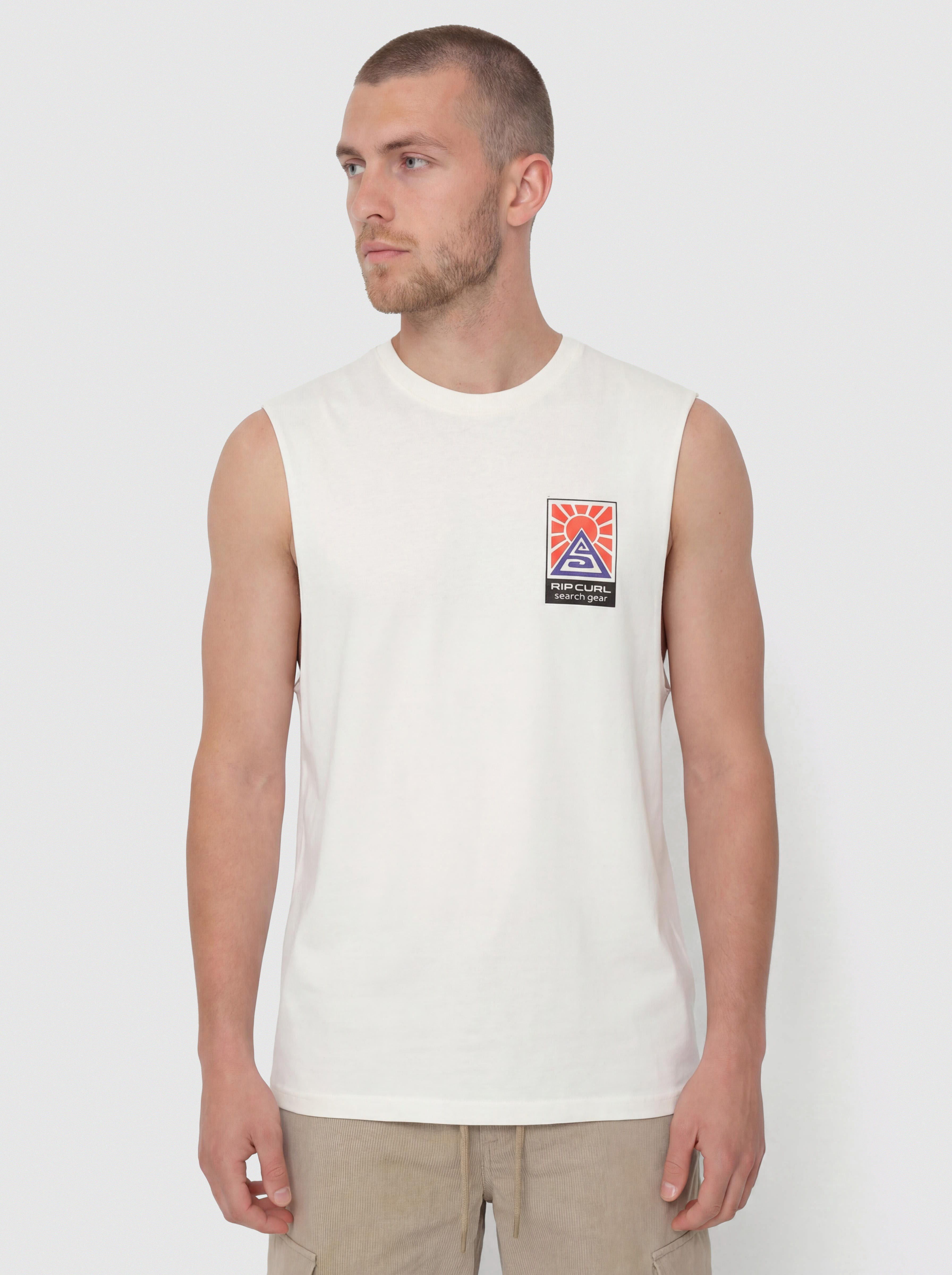 Футболка Rip Curl Search Dawn Muscle (bone)