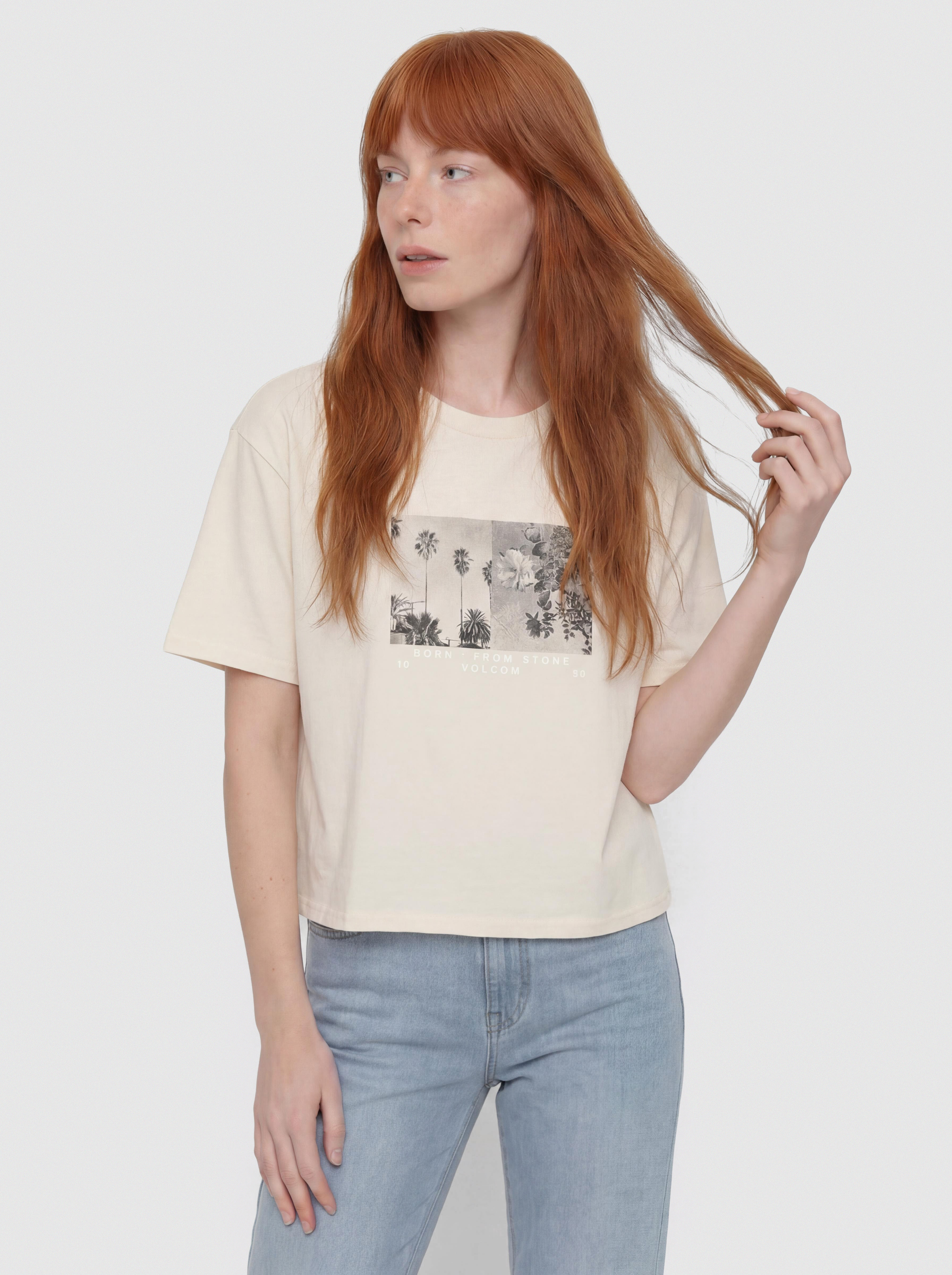 Футболка Volcom Bliss Wmn (vintage white)