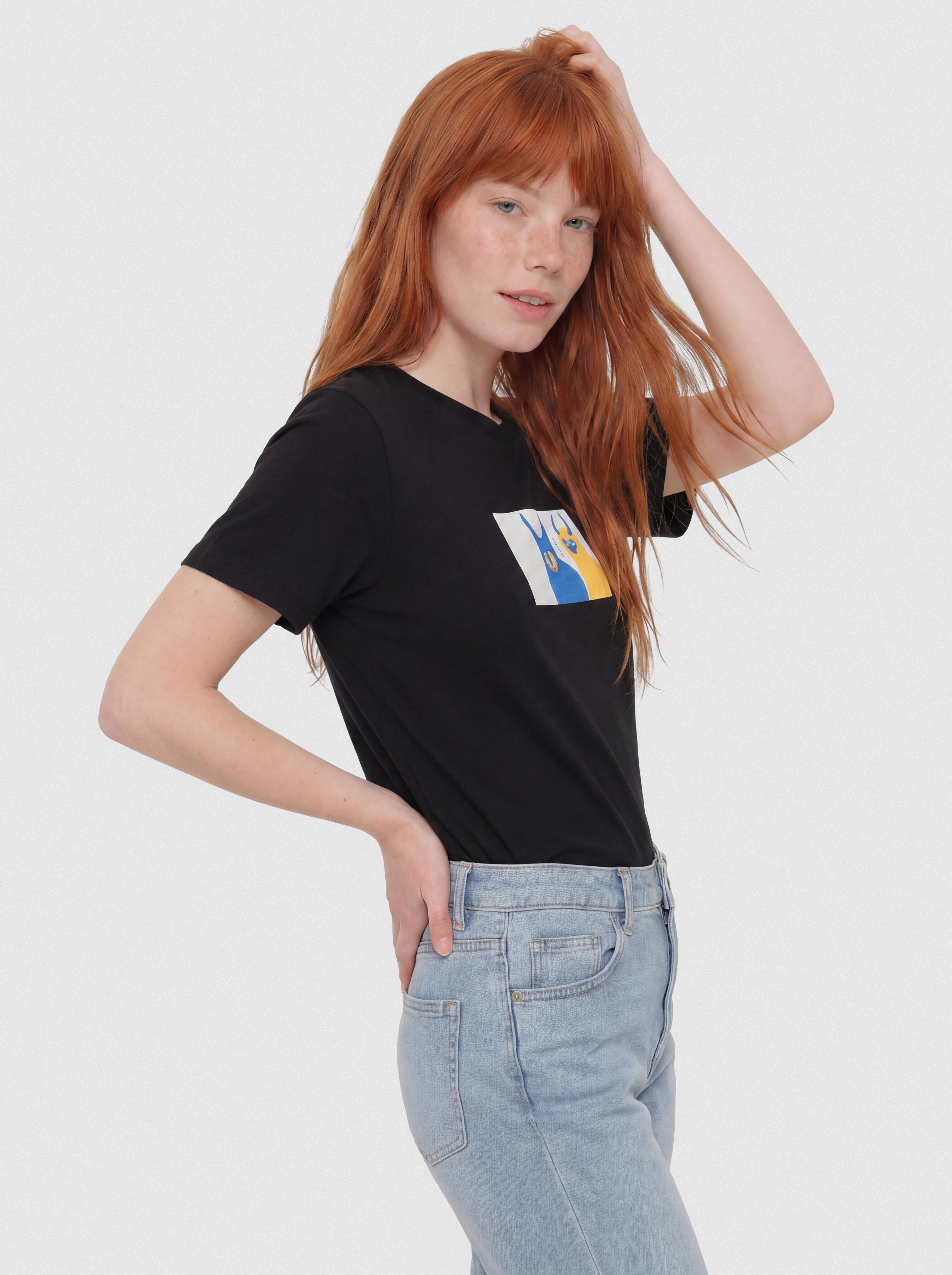 Футболка Volcom Radical Daze Up Wmn (black)