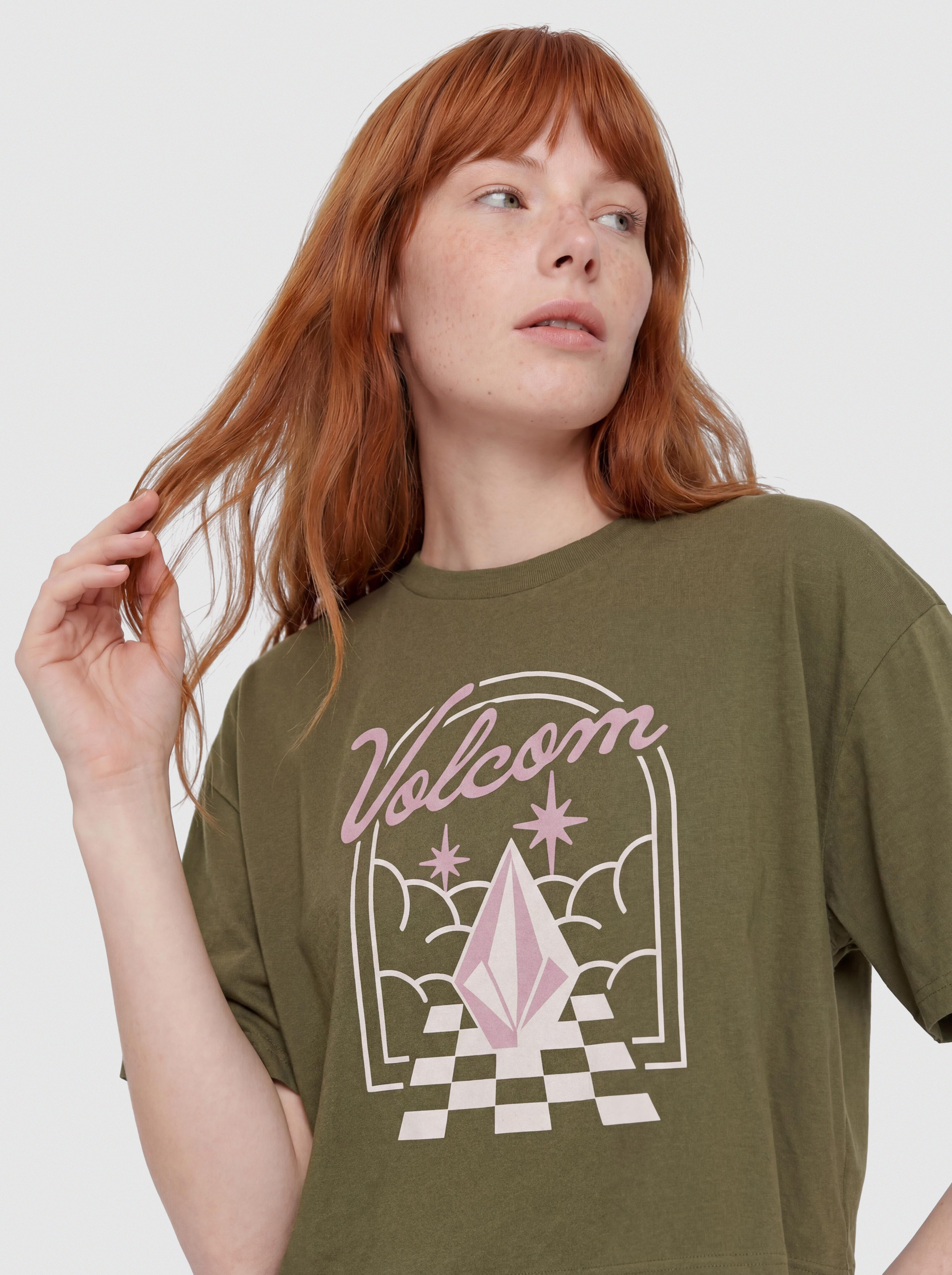Футболка Volcom Bliss Wmn (bayleaf)