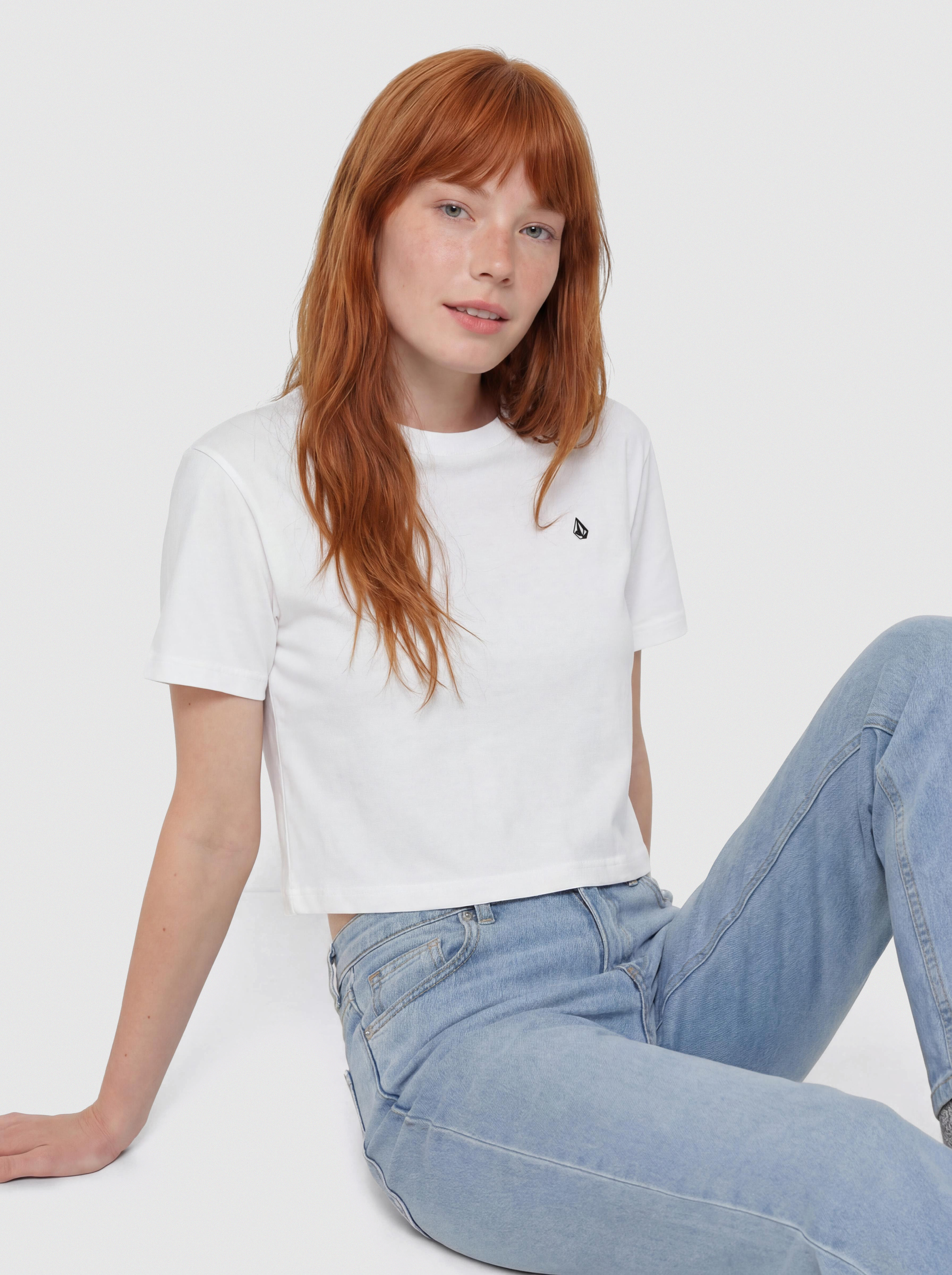 Футболка Volcom Stone Blanks Up Wmn (white)