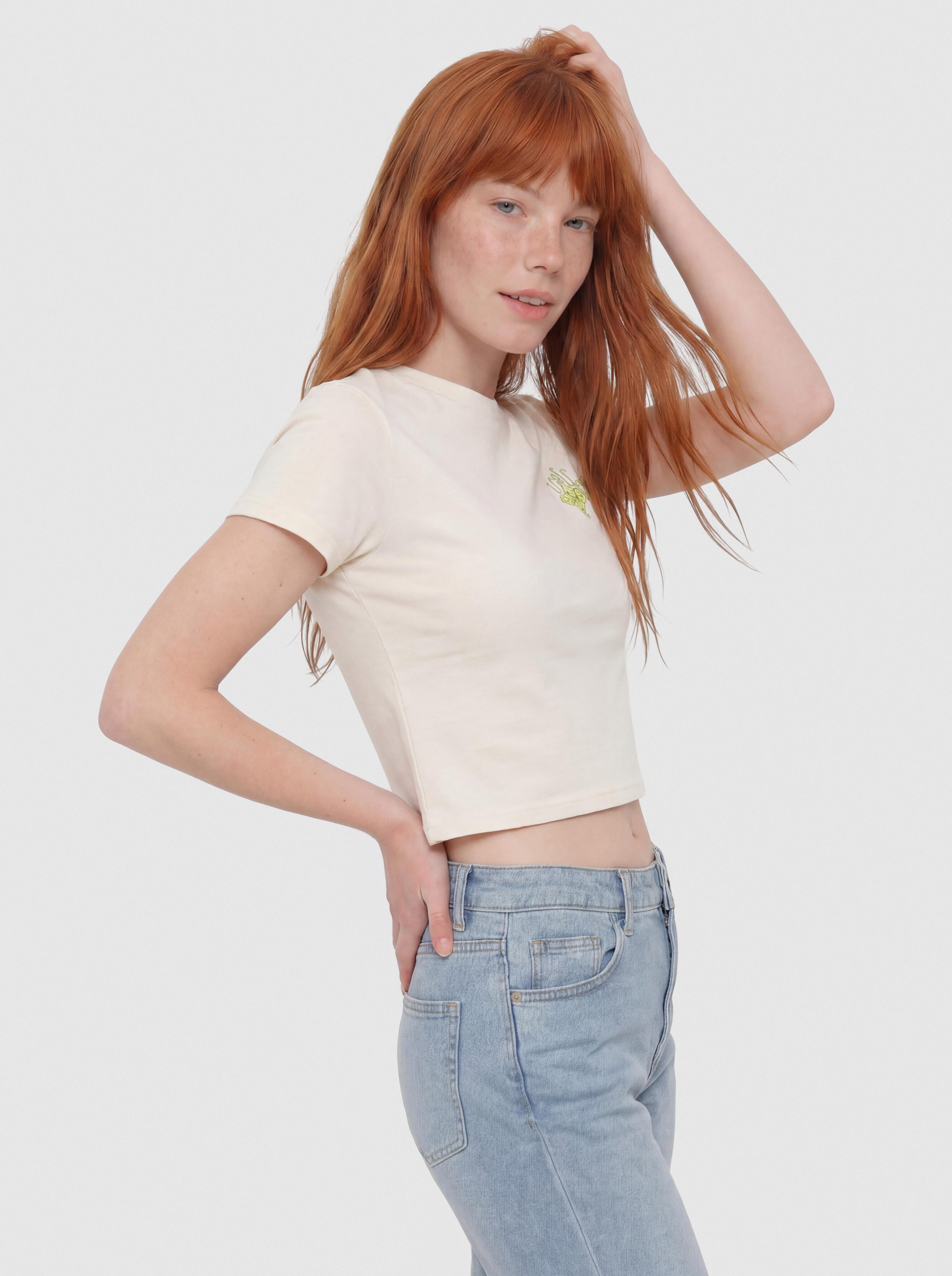 Футболка Volcom Moove On Wmn (vintage white)