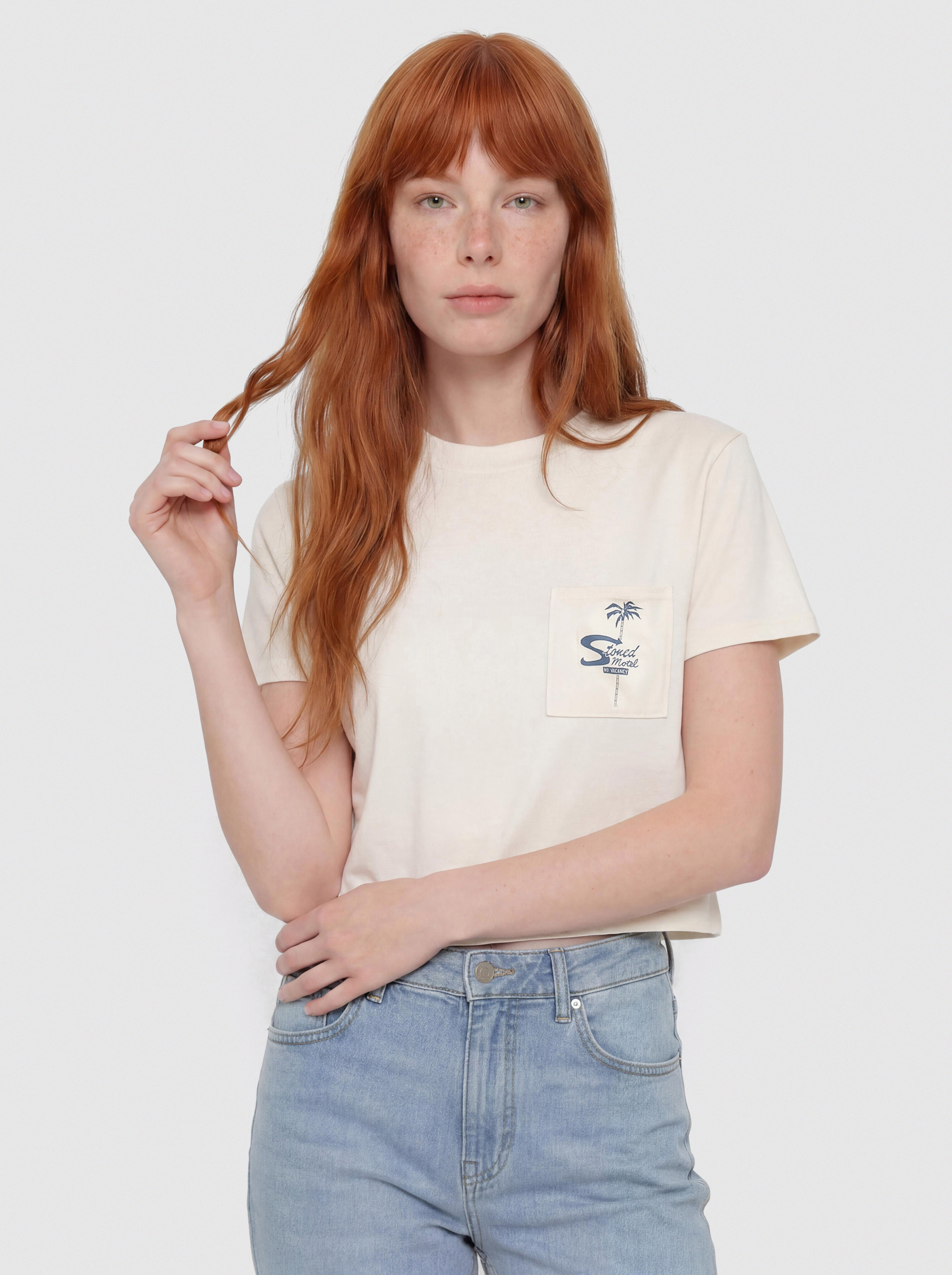 Футболка Volcom Pocket Dial Wmn (vintage white)