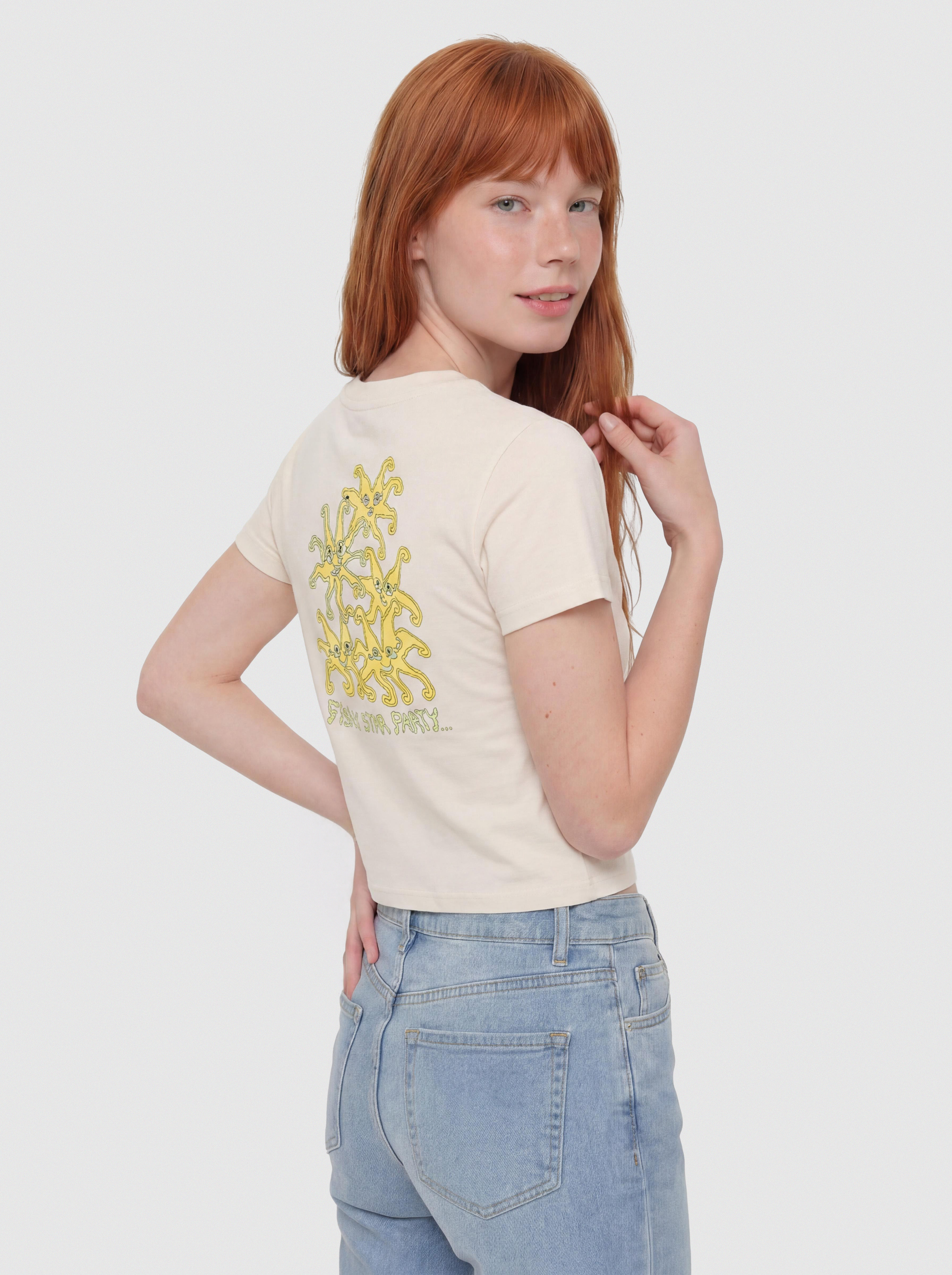 Футболка Volcom Moove On Wmn (vintage white)