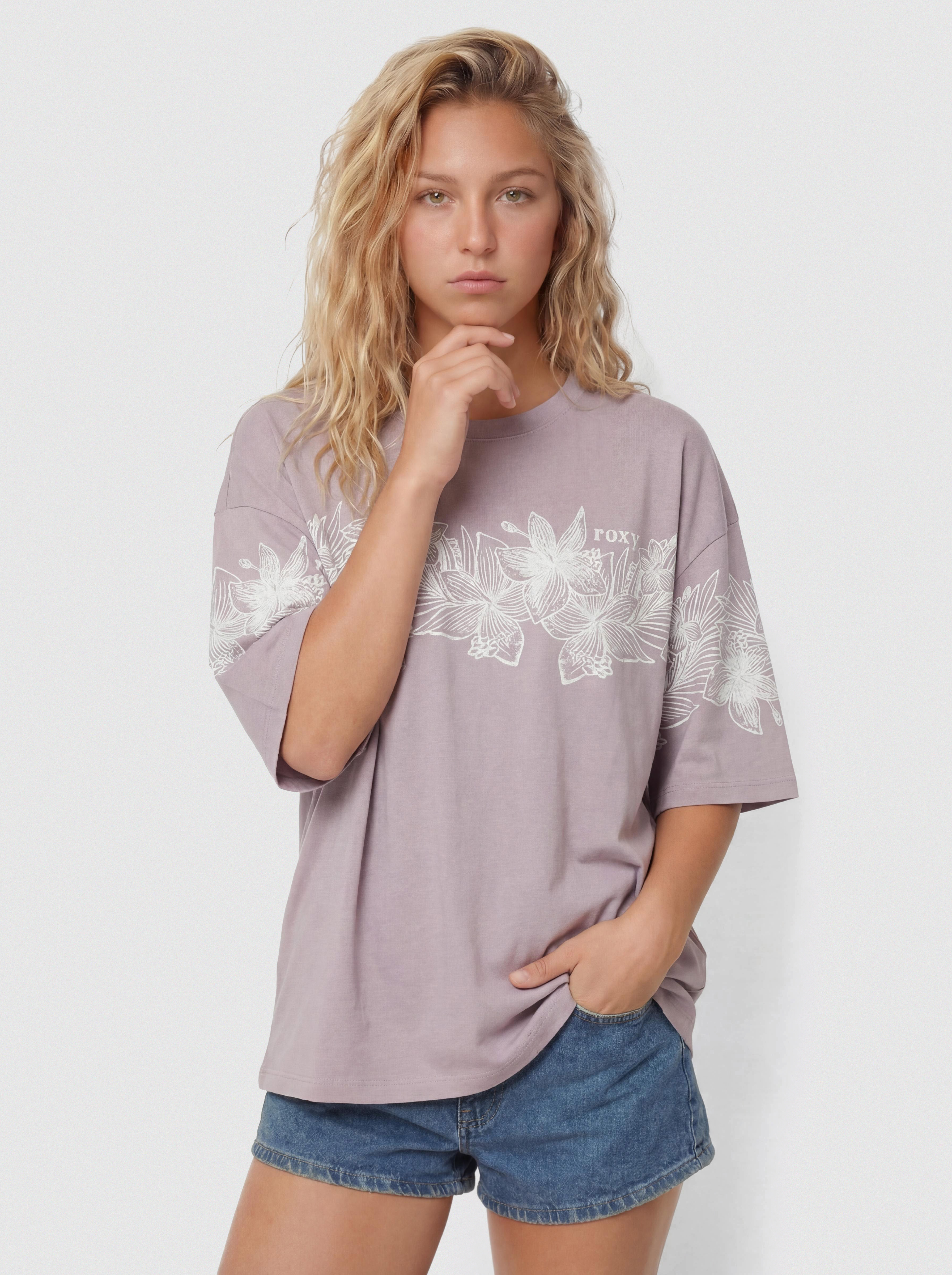 Футболка Roxy Hangloose Placed Wmn
