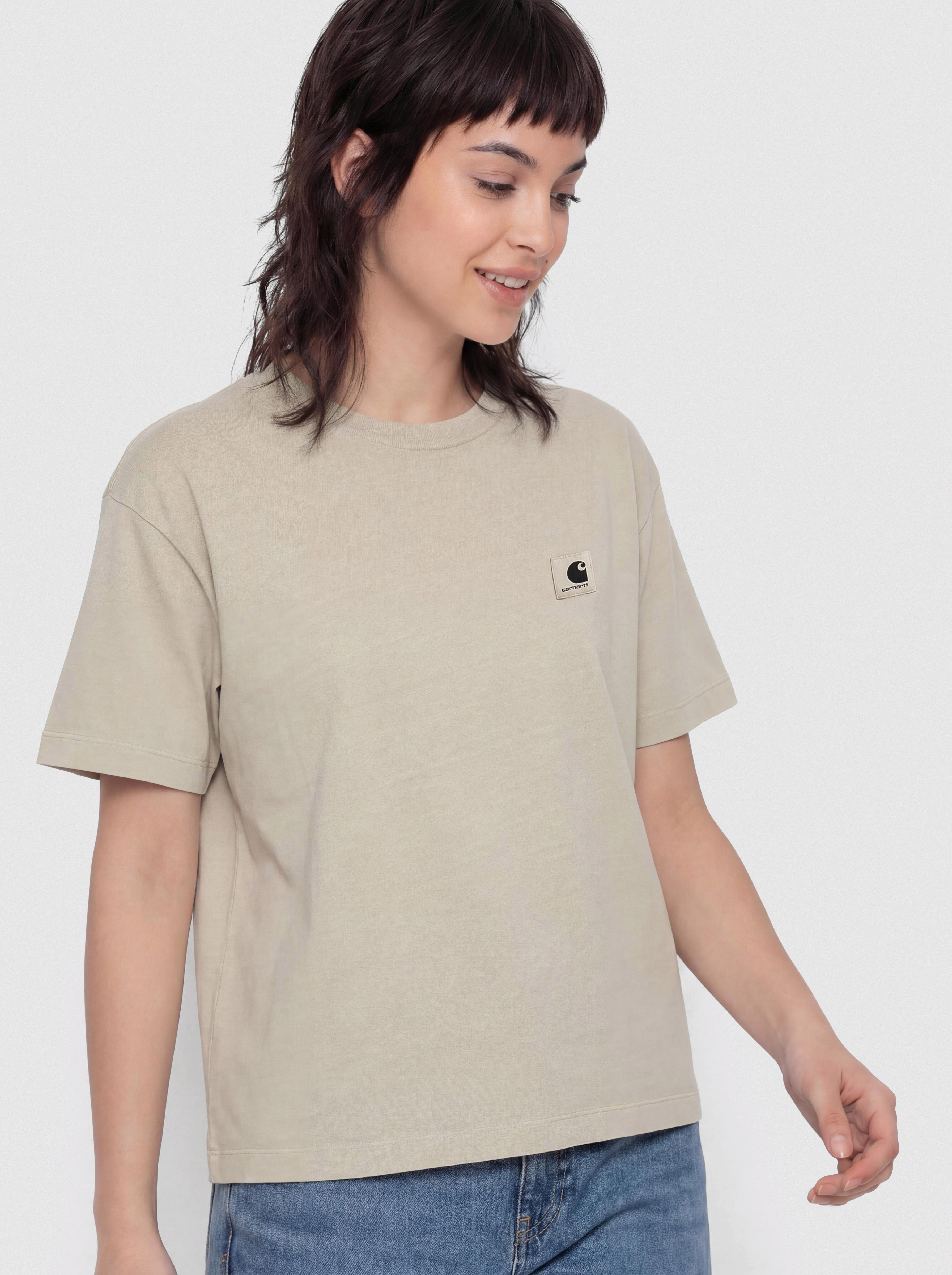 Футболка Carhartt WIP Nelson Wmn (stone)
