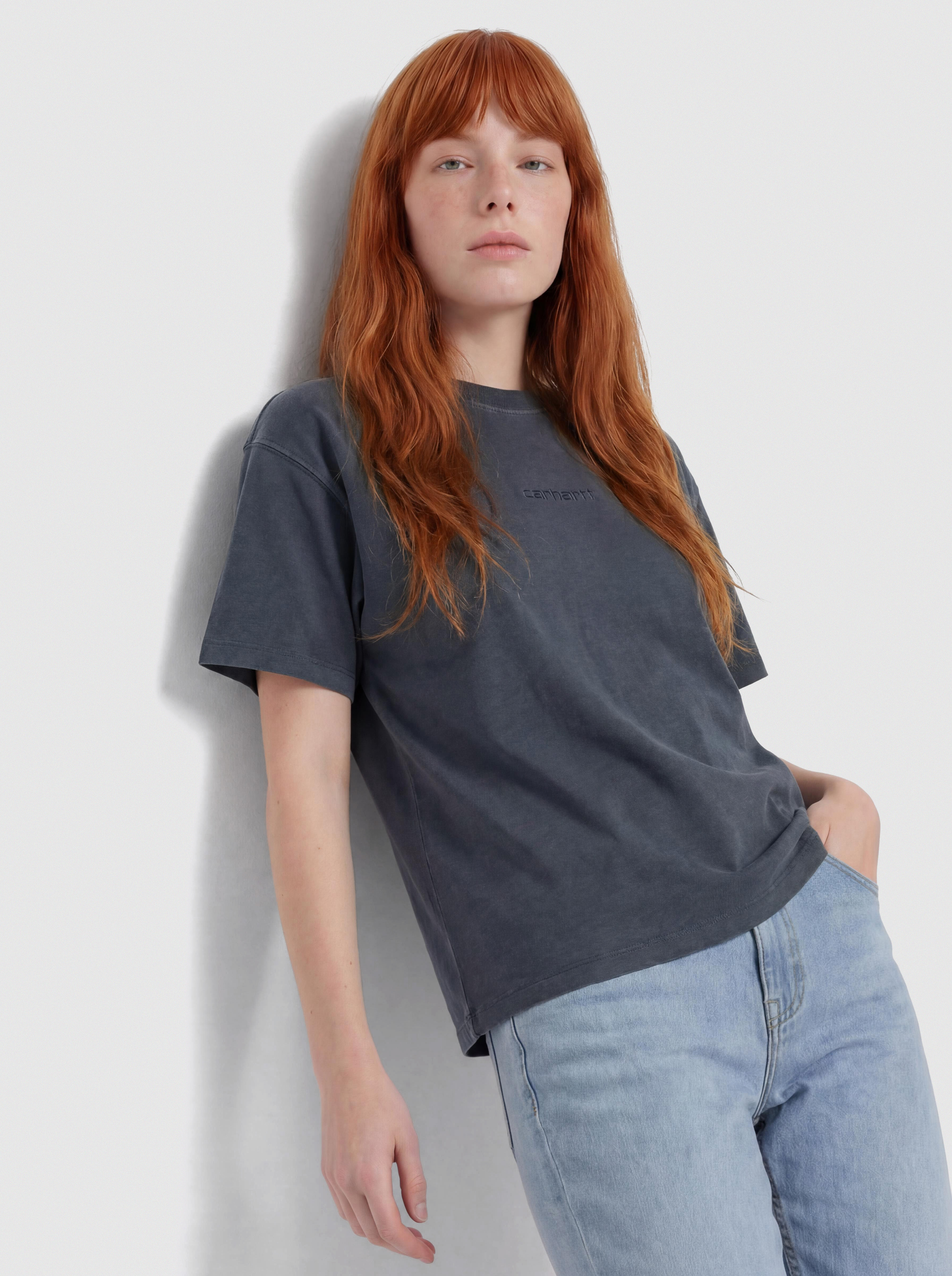 Футболка Carhartt WIP Benton Wmn (carbon)
