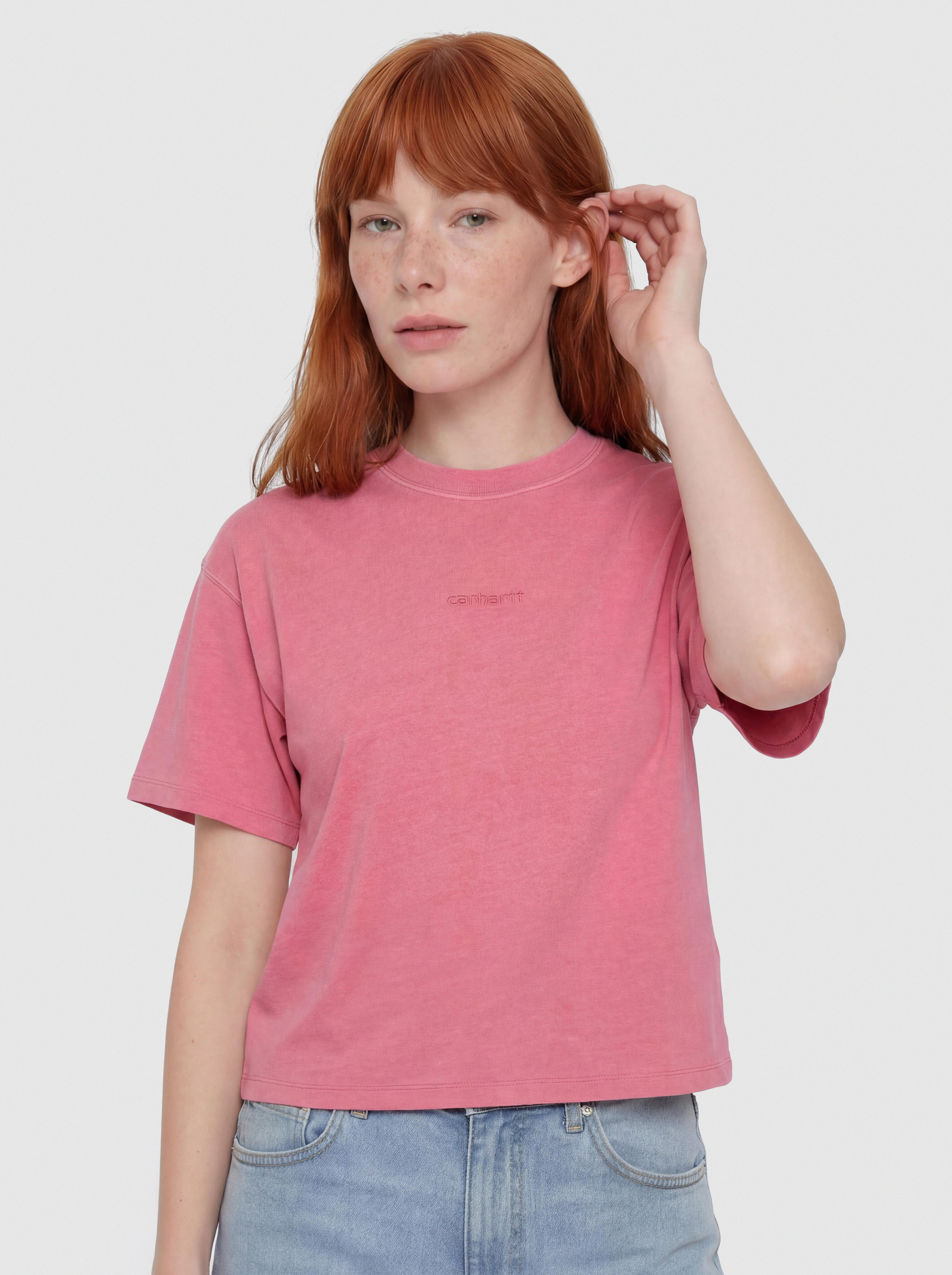 Футболка Carhartt WIP Benton Wmn (primrose)