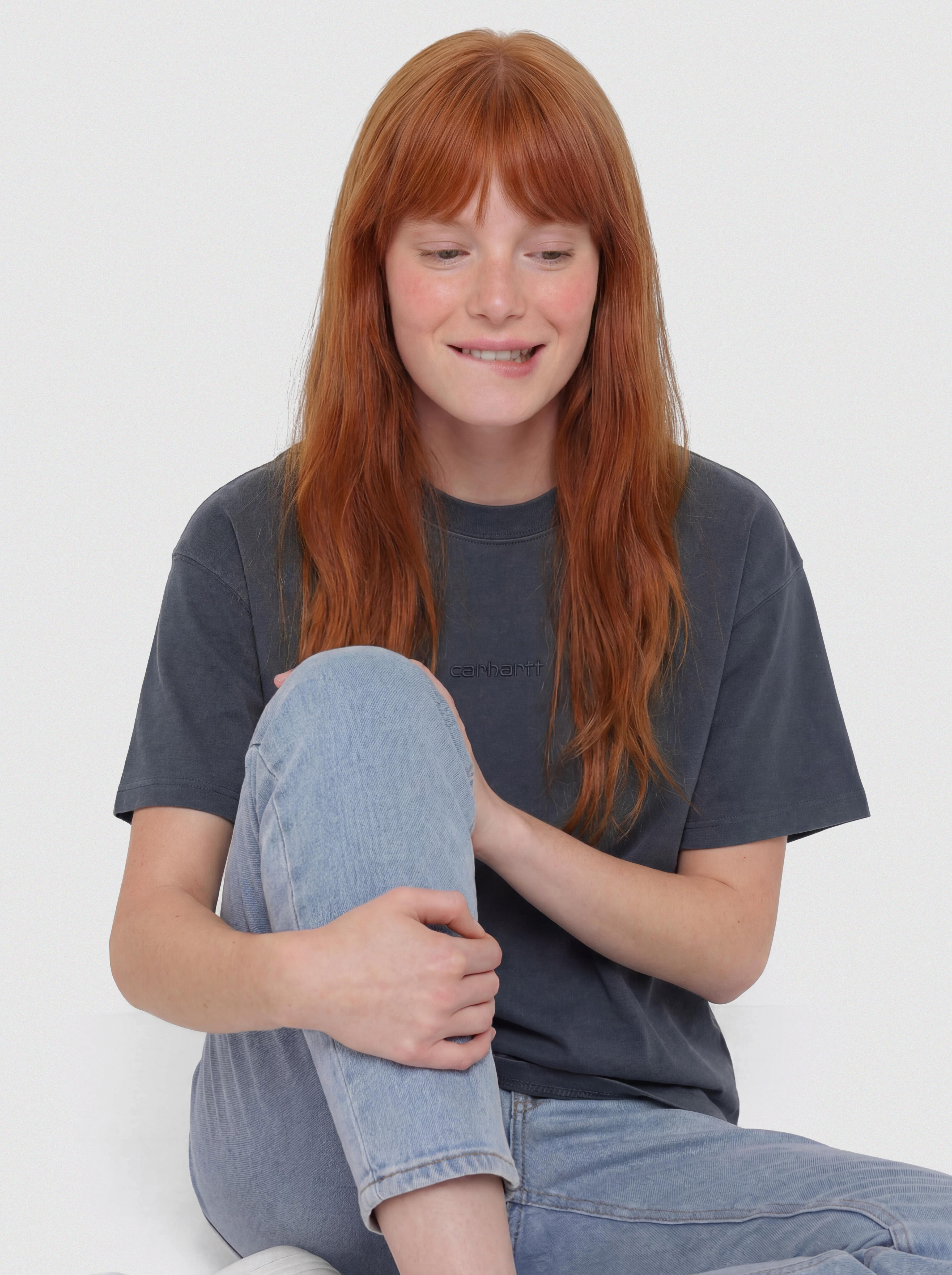 Футболка Carhartt WIP Benton Wmn (carbon)