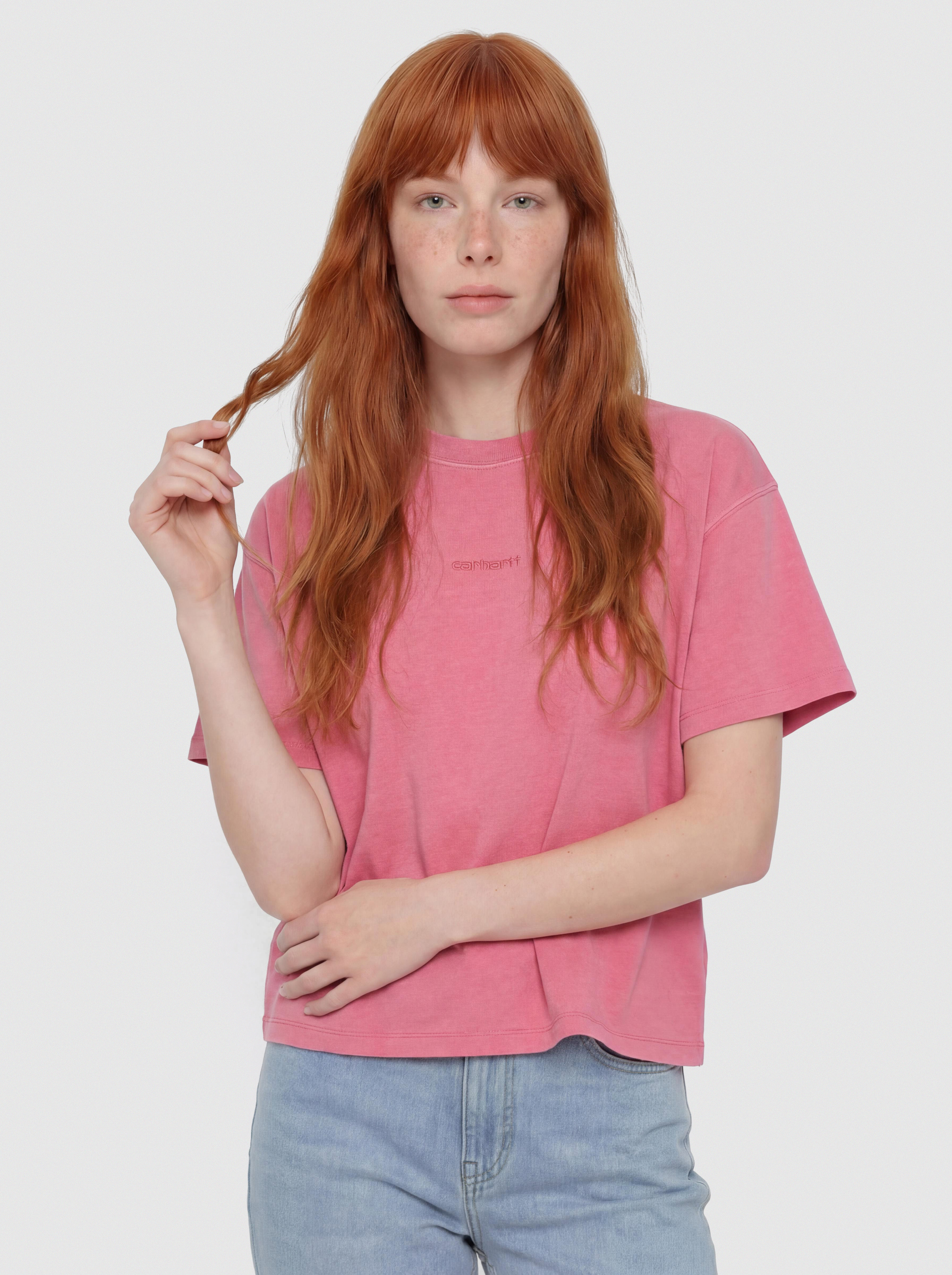 Футболка Carhartt WIP Benton Wmn (primrose)