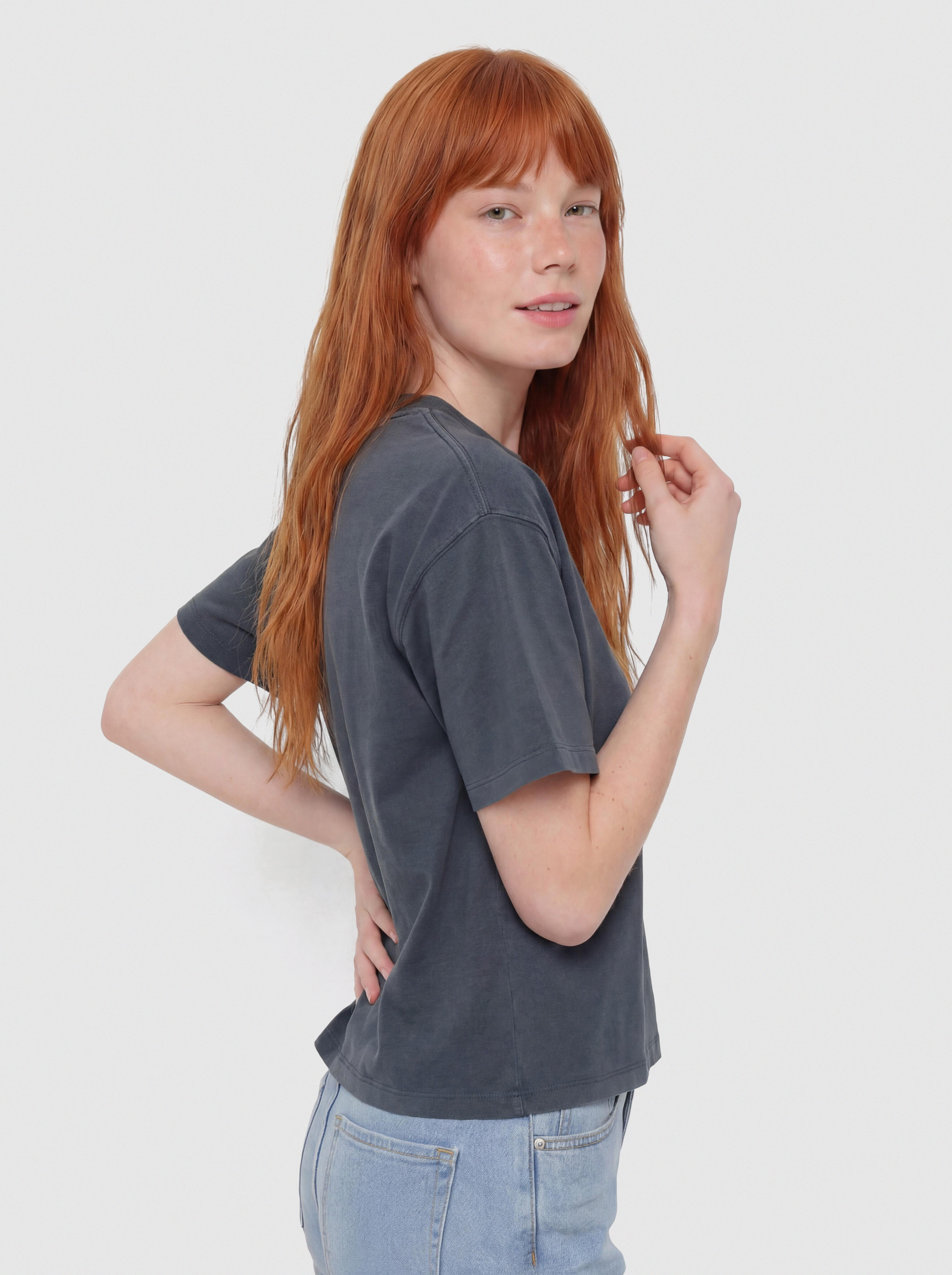Футболка Carhartt WIP Benton Wmn (carbon)