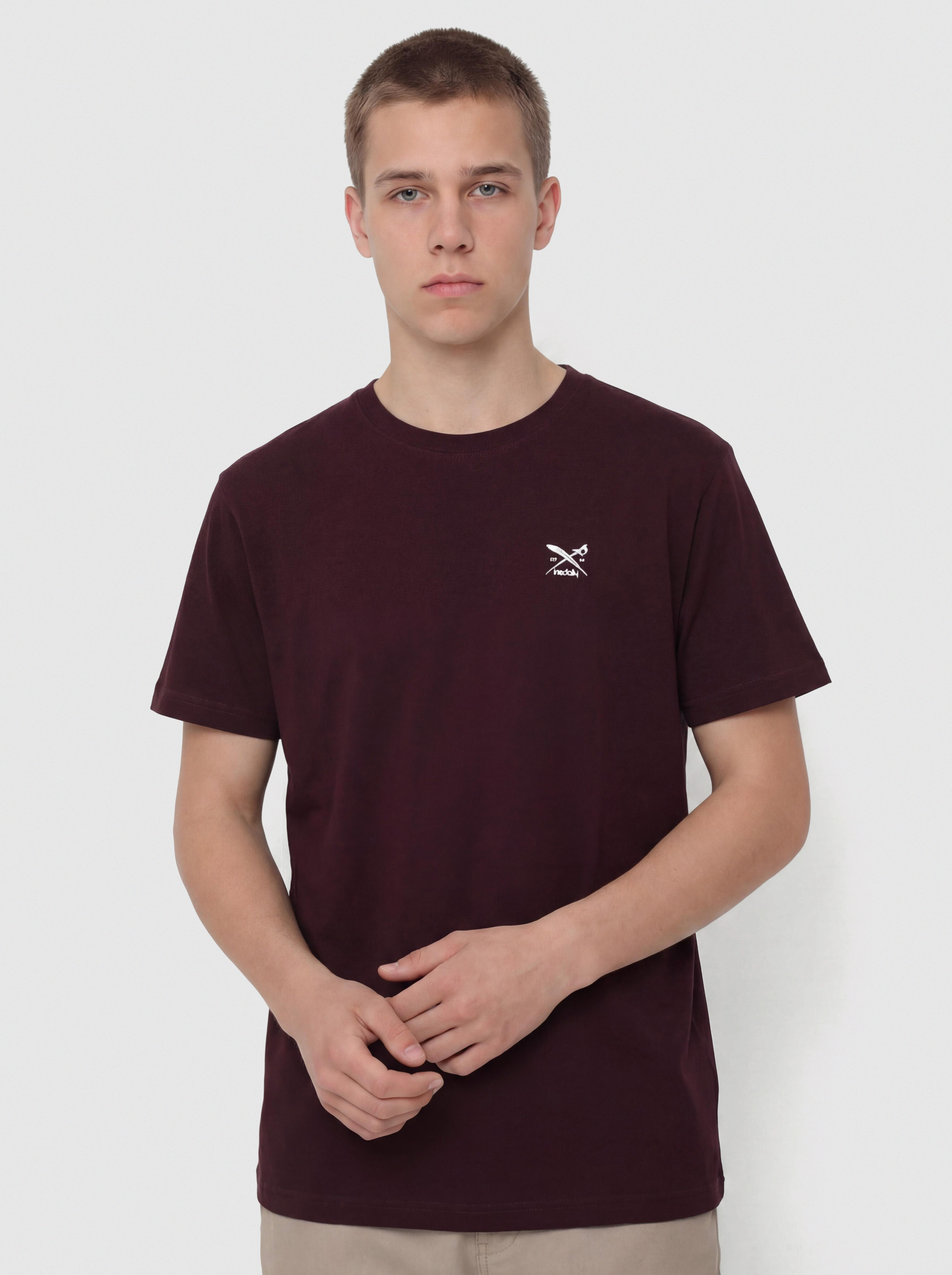 Футболка Iriedaily Chestflag (aubergine)