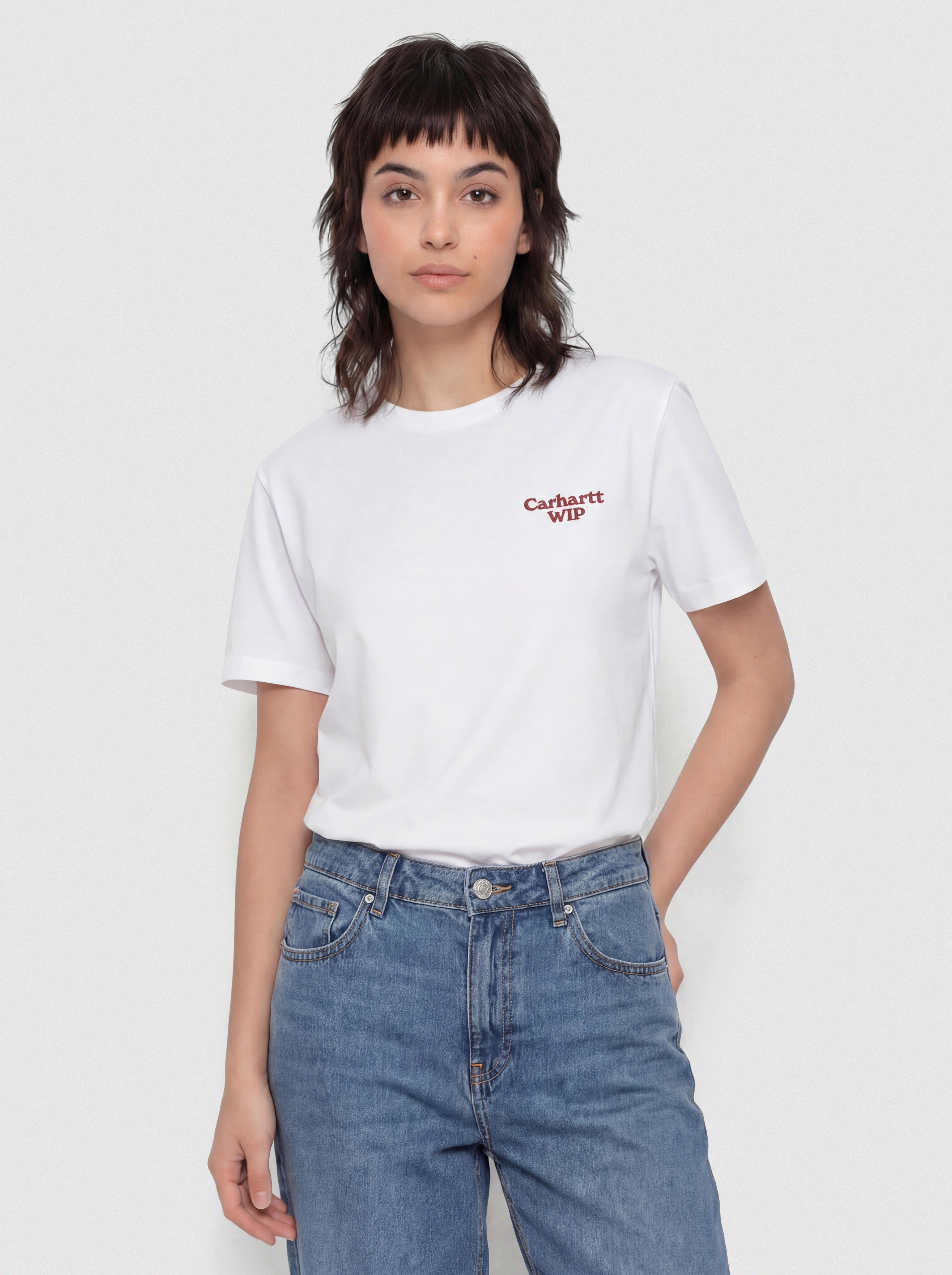 Футболка Carhartt WIP Spoiled Wmn (white)