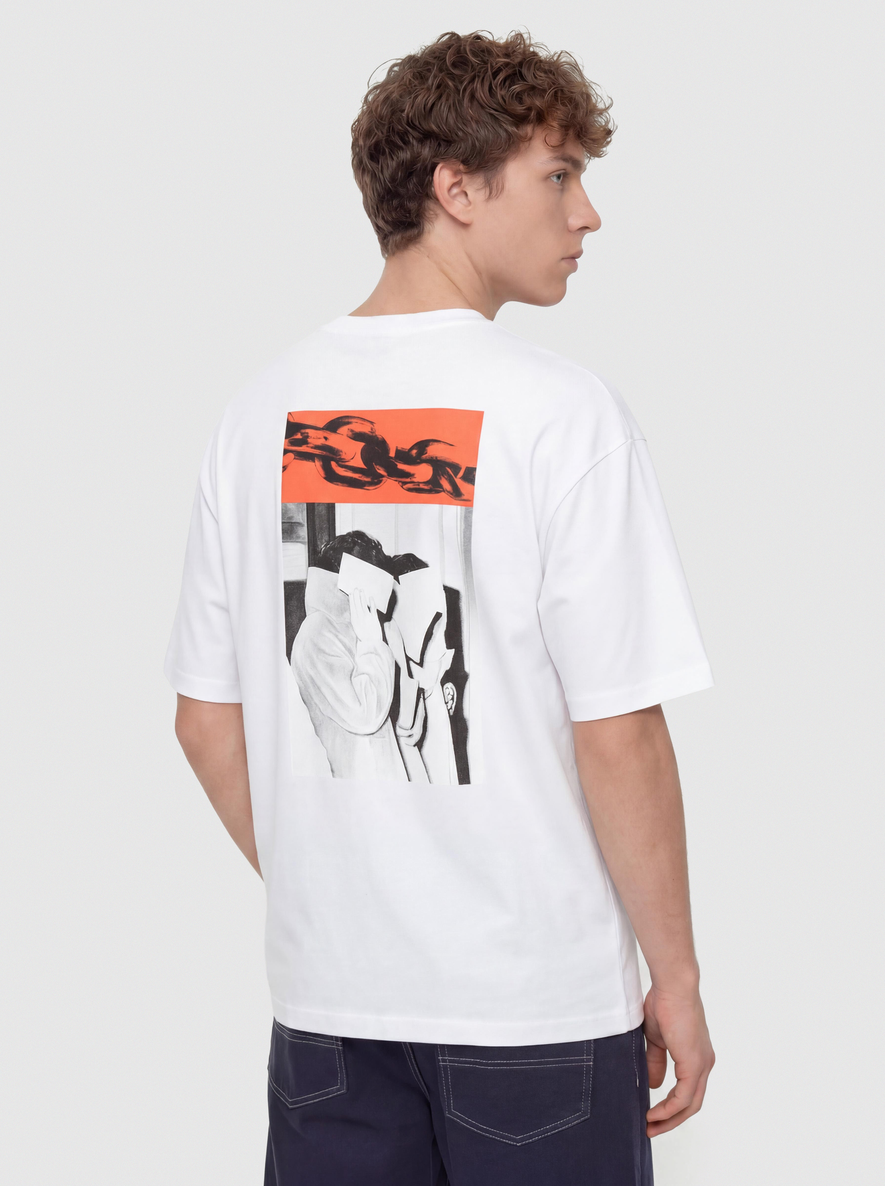 Футболка Carhartt WIP Sean Hamilton 01 (white)