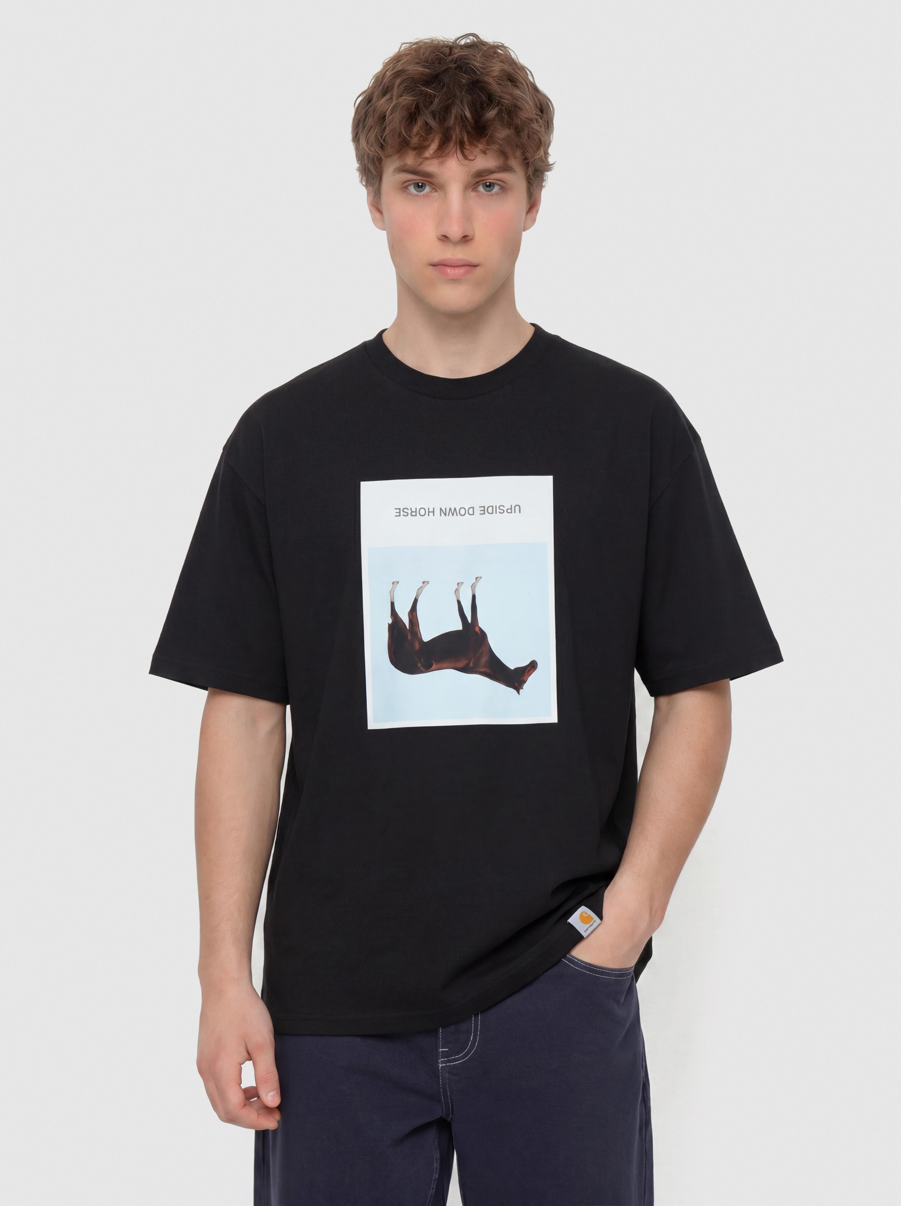 Футболка Carhartt WIP Sean Hamilton 02 (black)