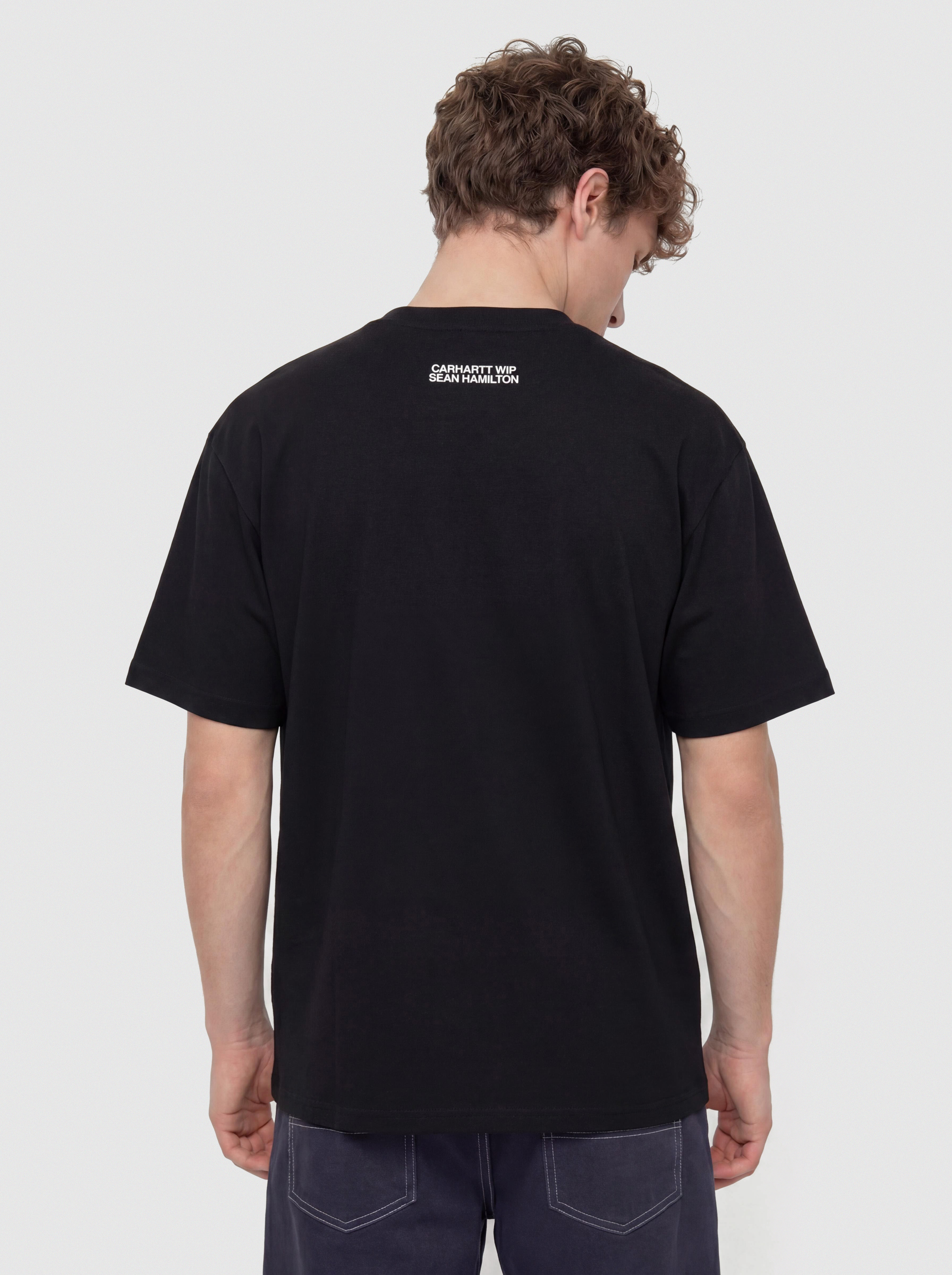 Футболка Carhartt WIP Sean Hamilton 02 (black)