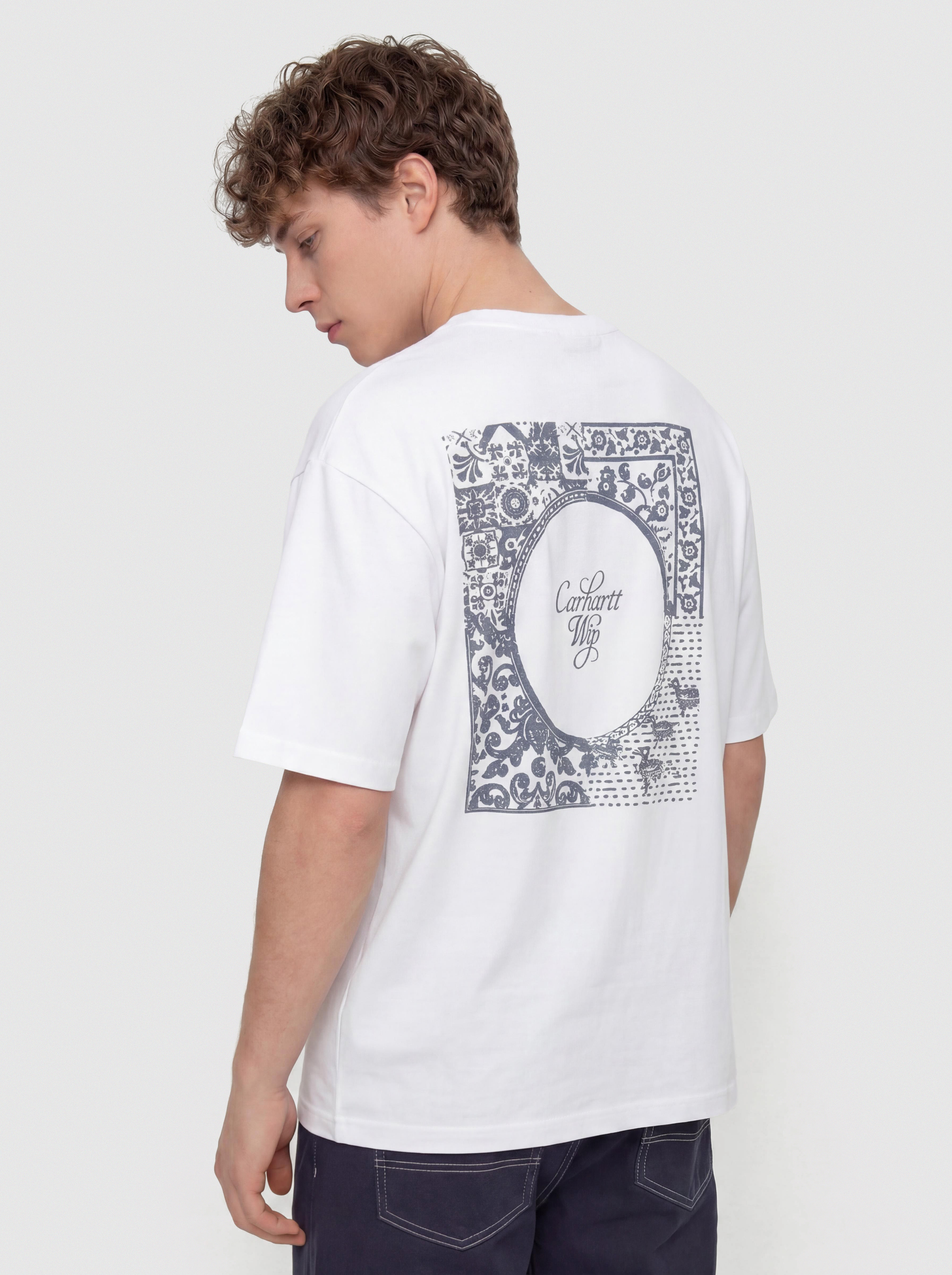 Футболка Carhartt WIP Vestige (white)