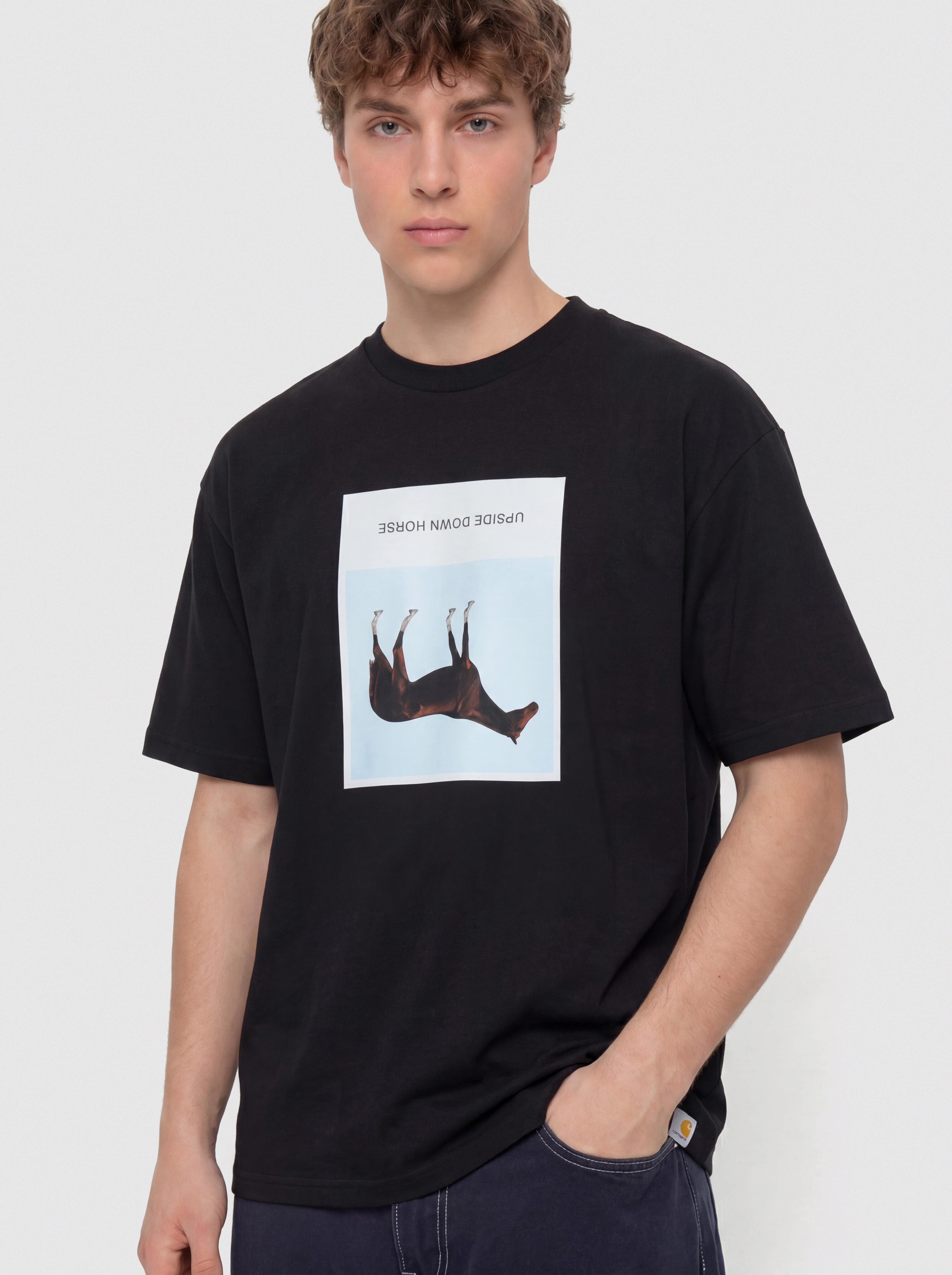 Футболка Carhartt WIP Sean Hamilton 02 (black)