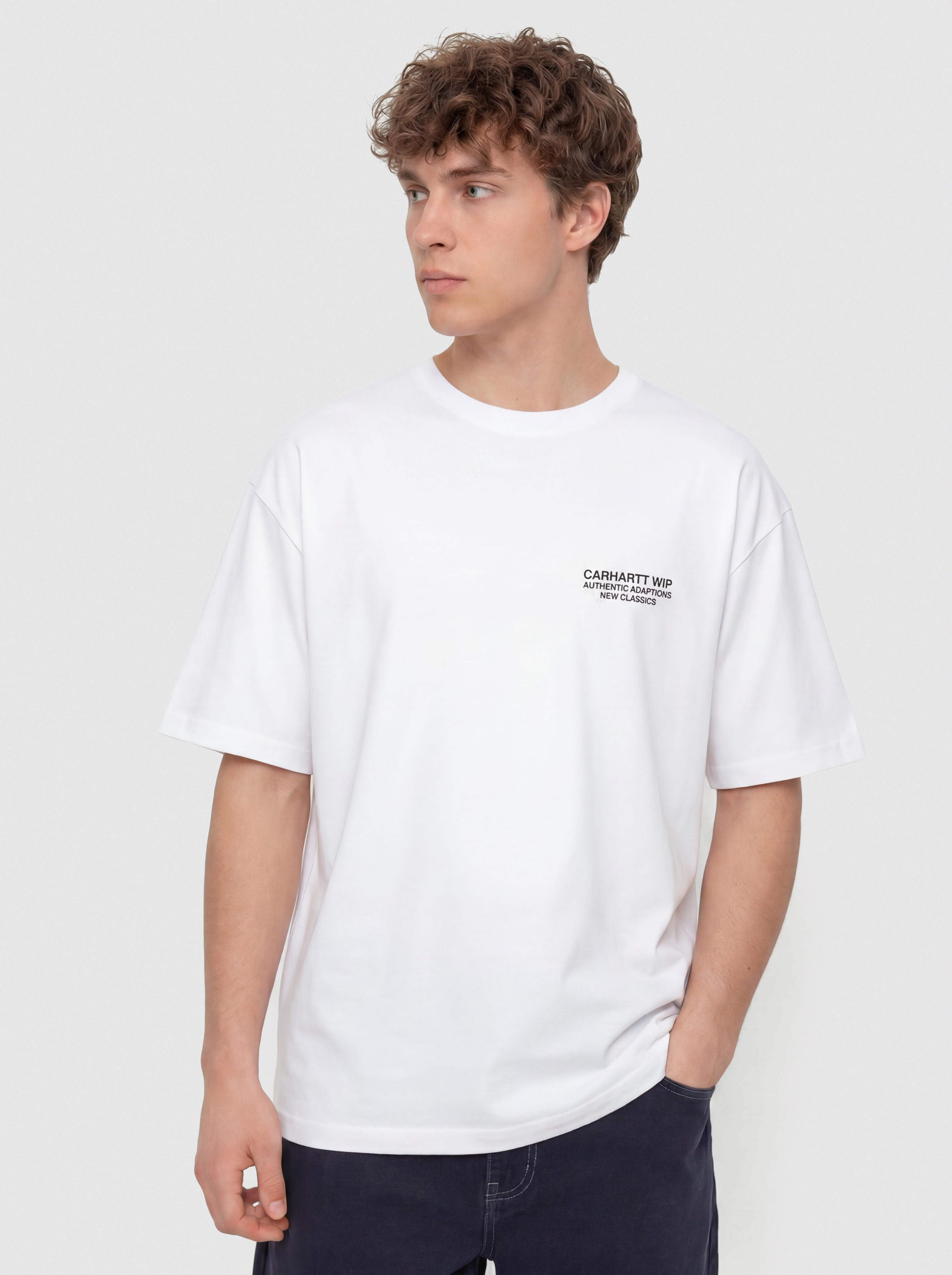 Футболка Carhartt WIP Sean Hamilton 03 (white)