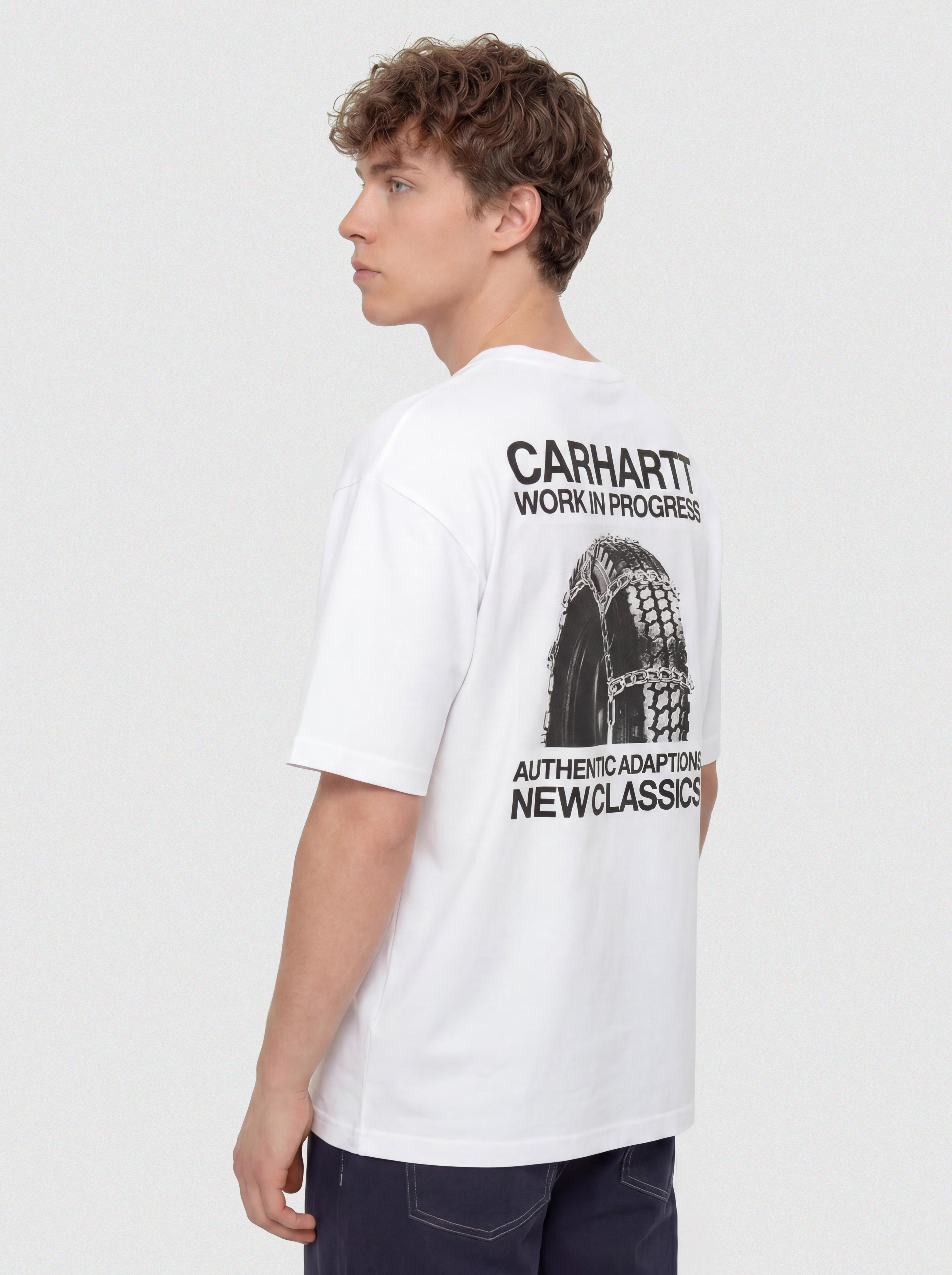 Футболка Carhartt WIP Sean Hamilton 03 (white)
