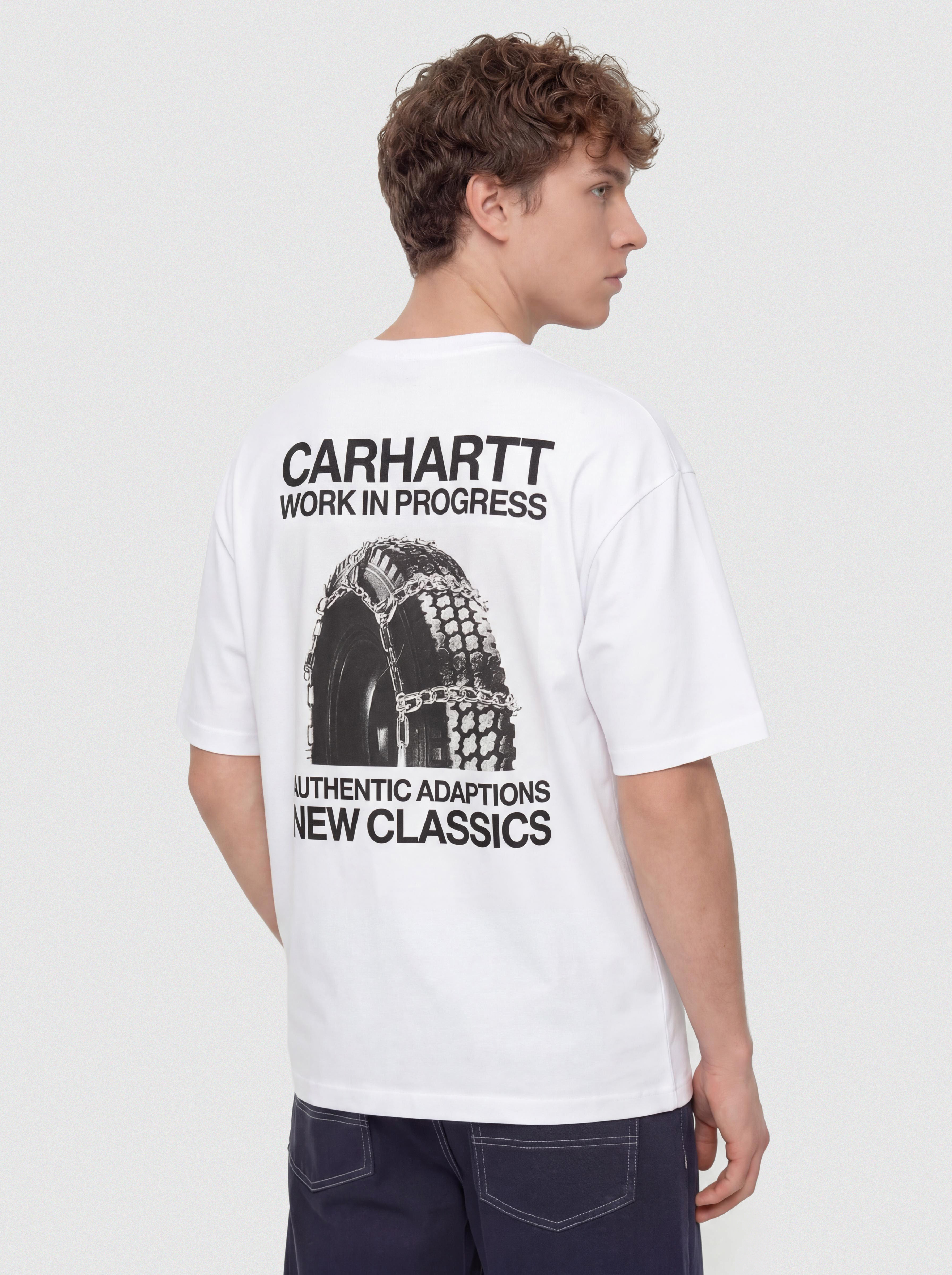 Футболка Carhartt WIP Sean Hamilton 03 (white)
