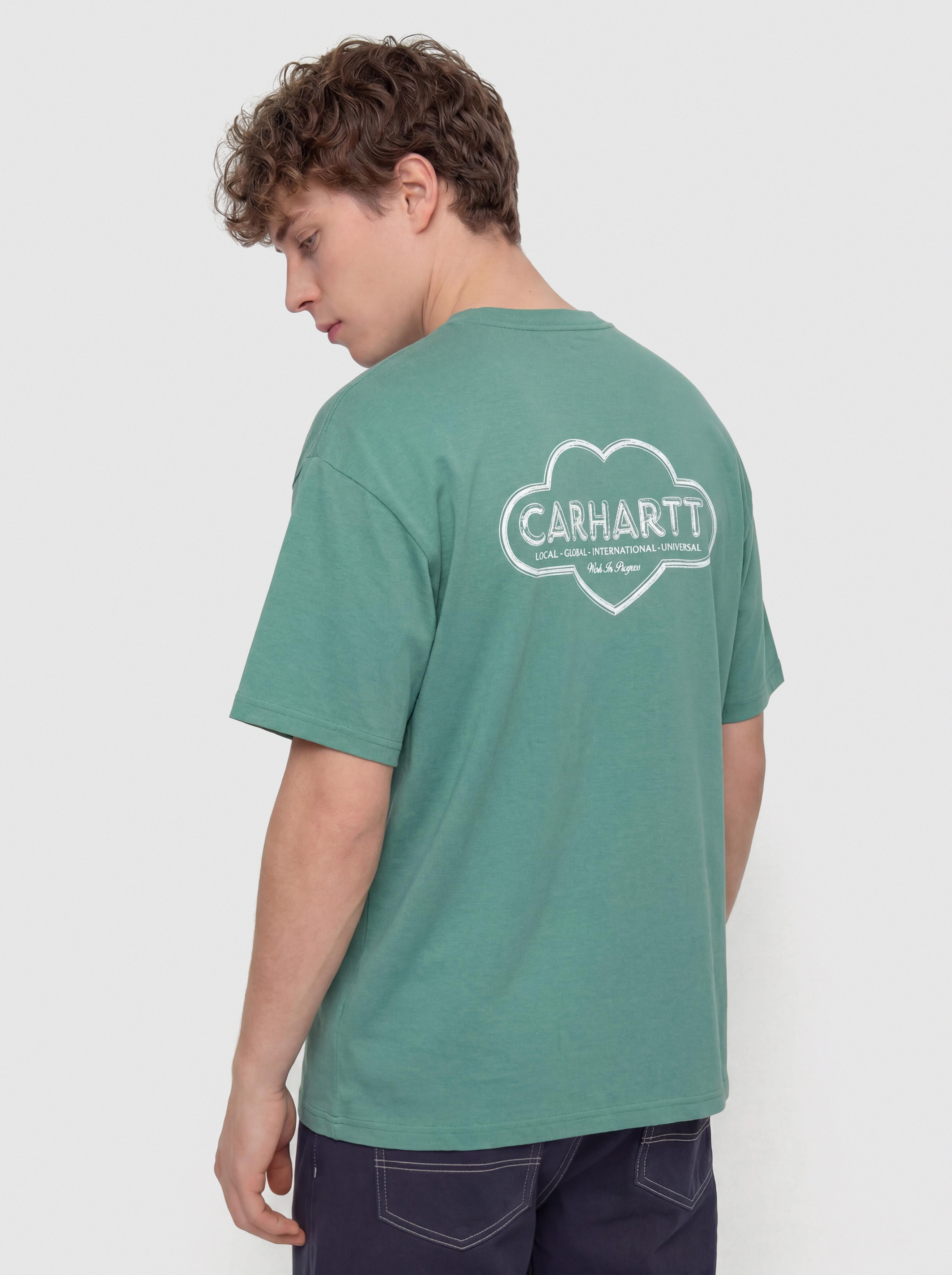 Футболка Carhartt WIP Cloud Heart (lily)