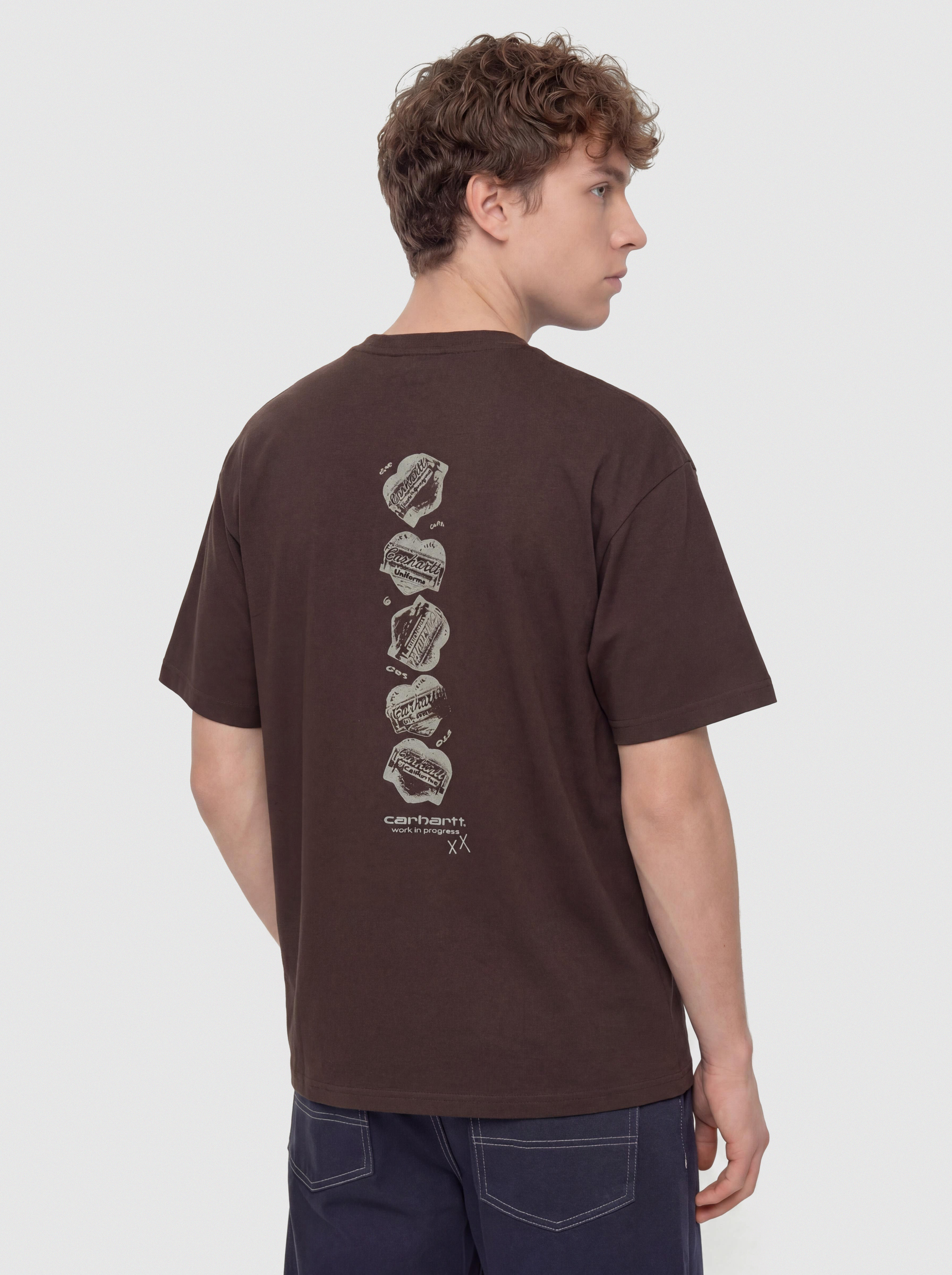 Футболка Carhartt WIP Garble (palisander)