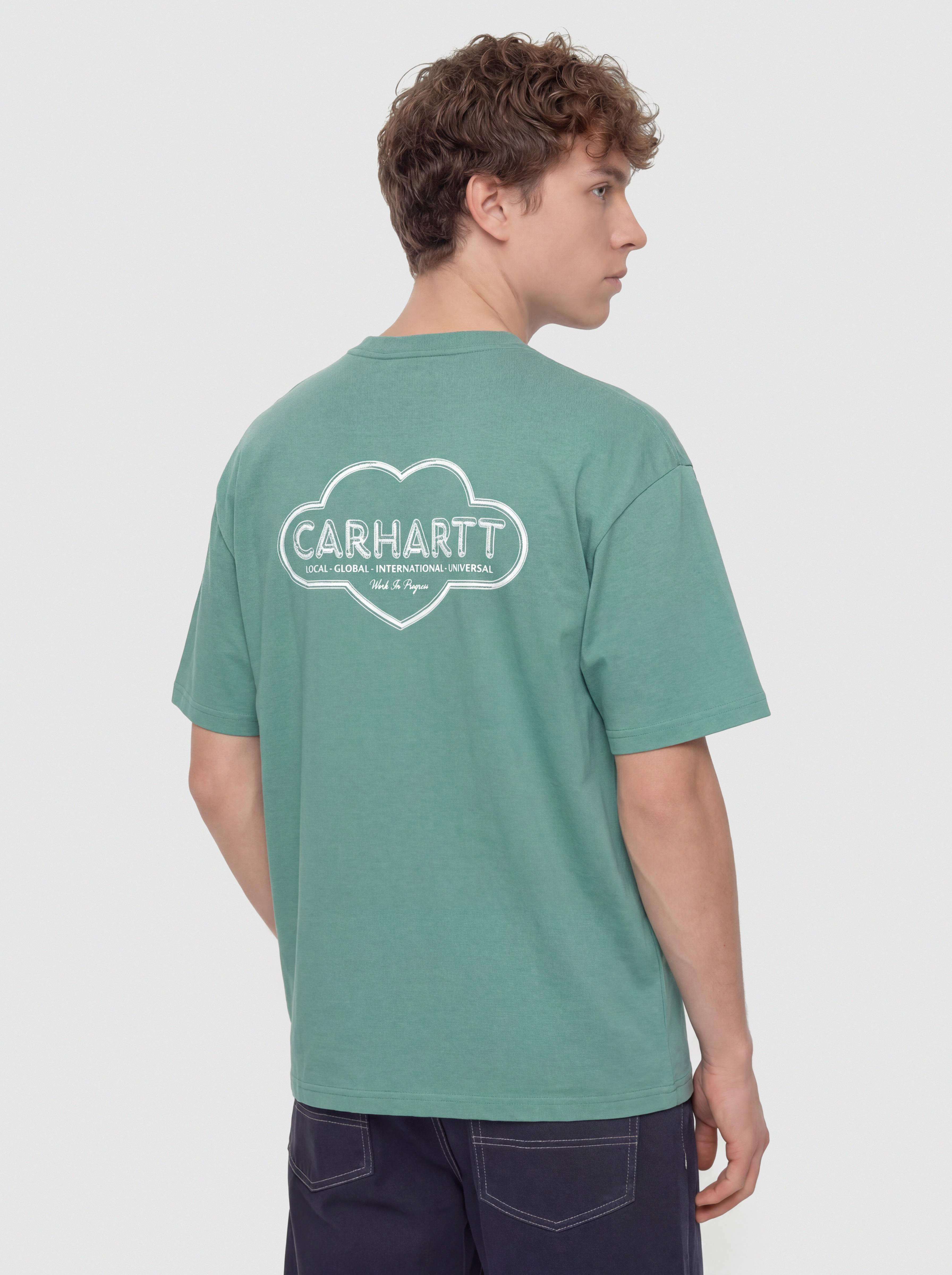 Футболка Carhartt WIP Cloud Heart (lily)