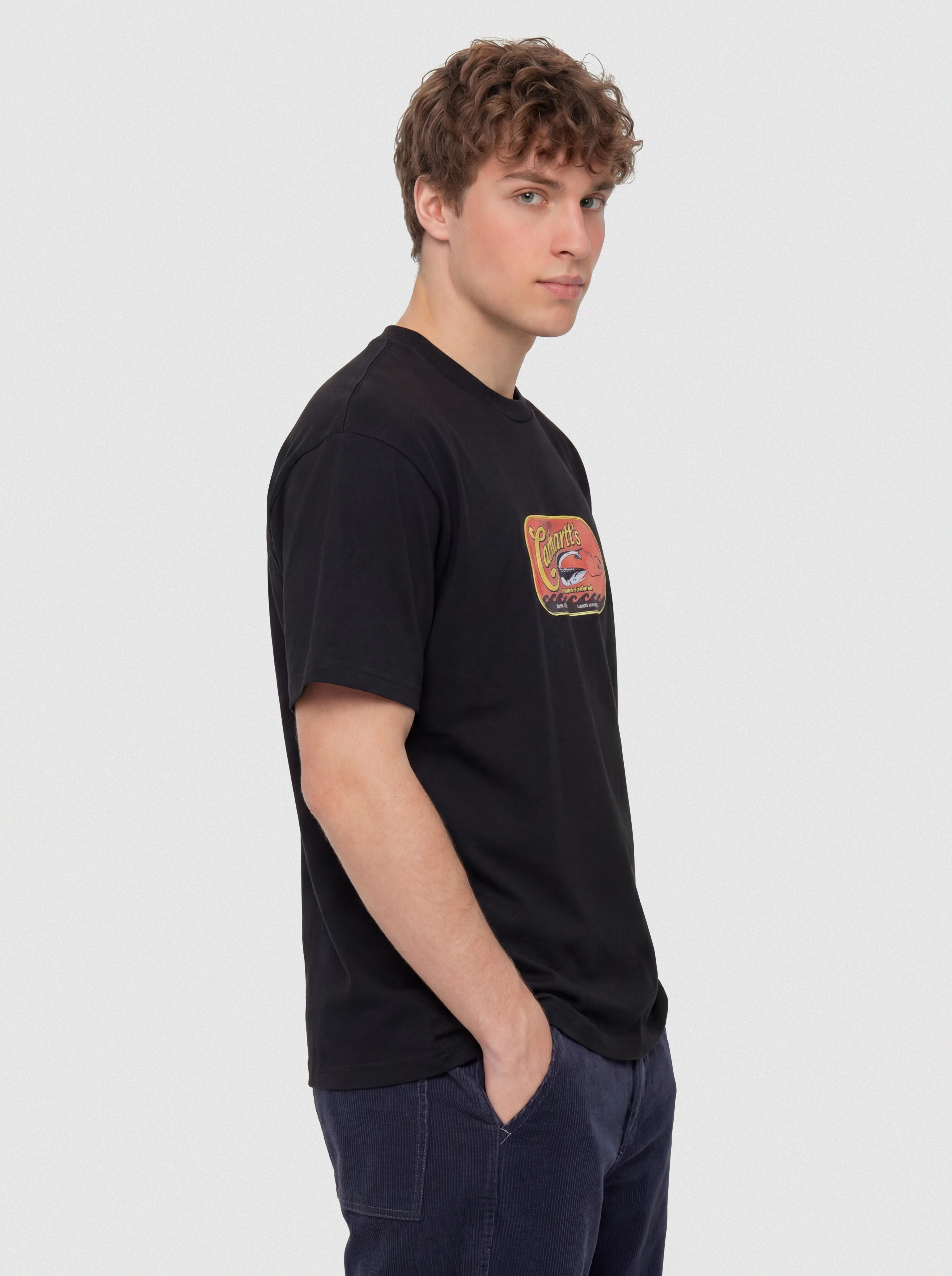 Футболка Carhartt WIP Sardinas (black)