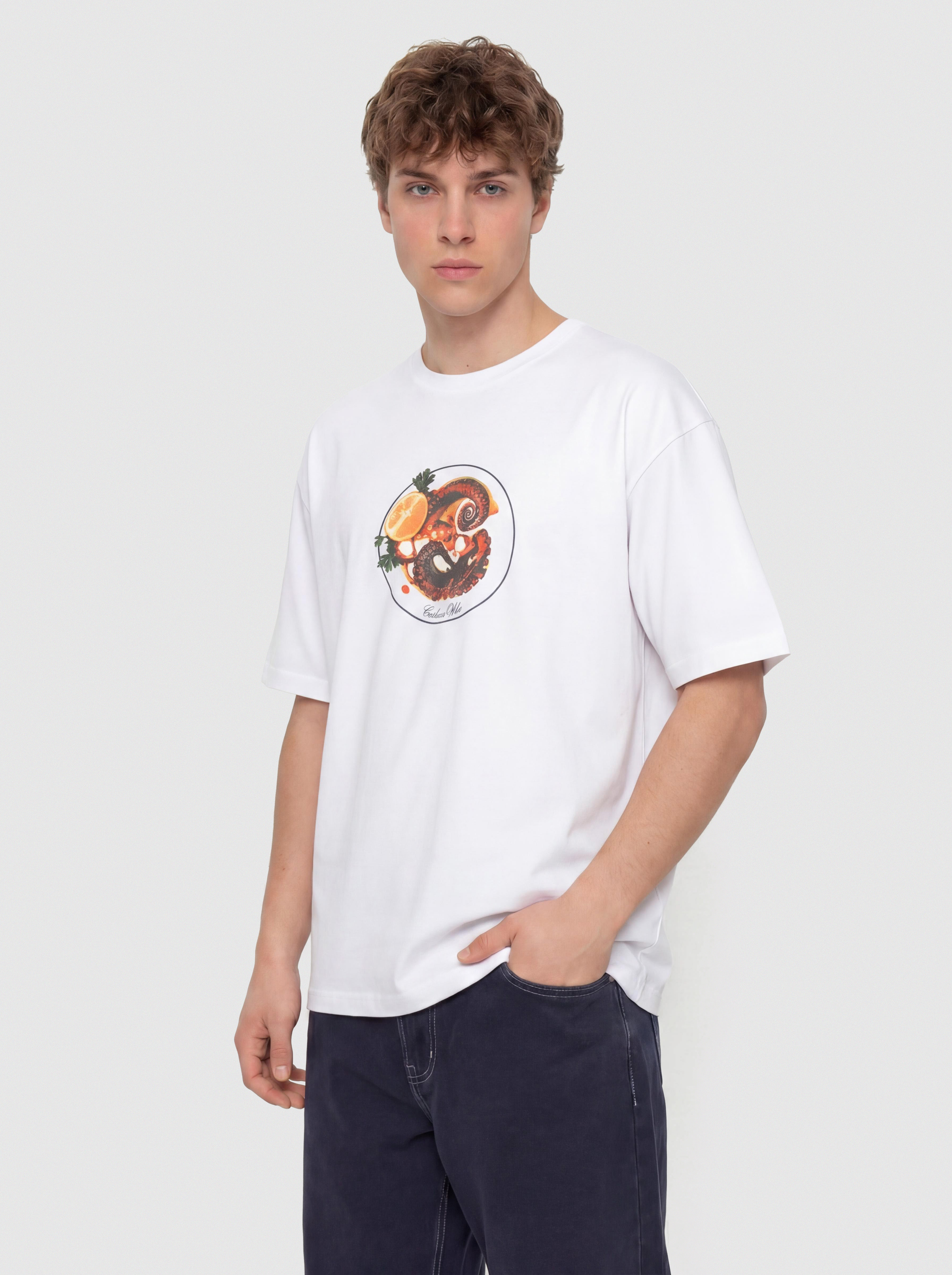 Футболка Carhartt WIP Octopus (white)