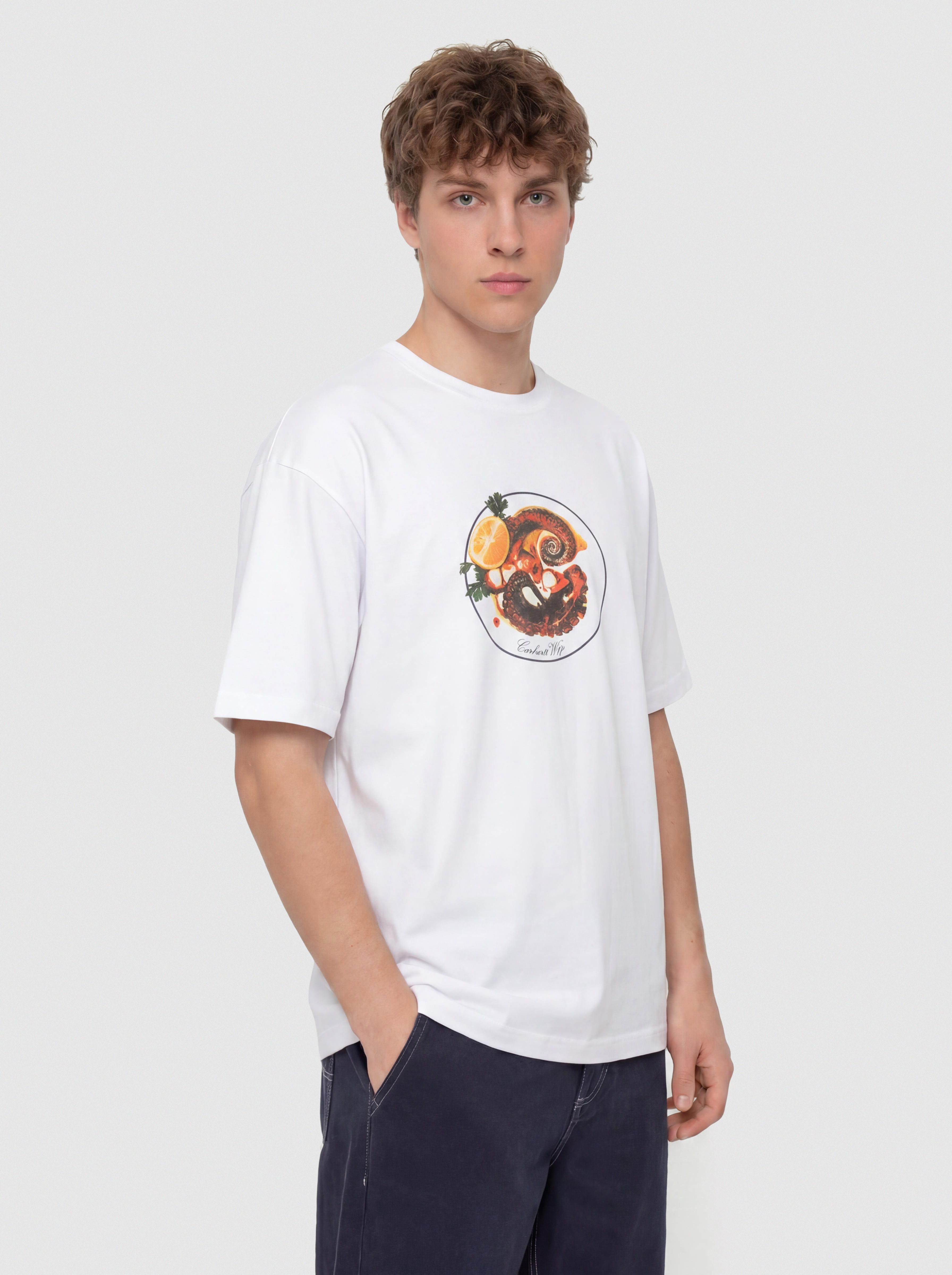 Футболка Carhartt WIP Octopus (white)
