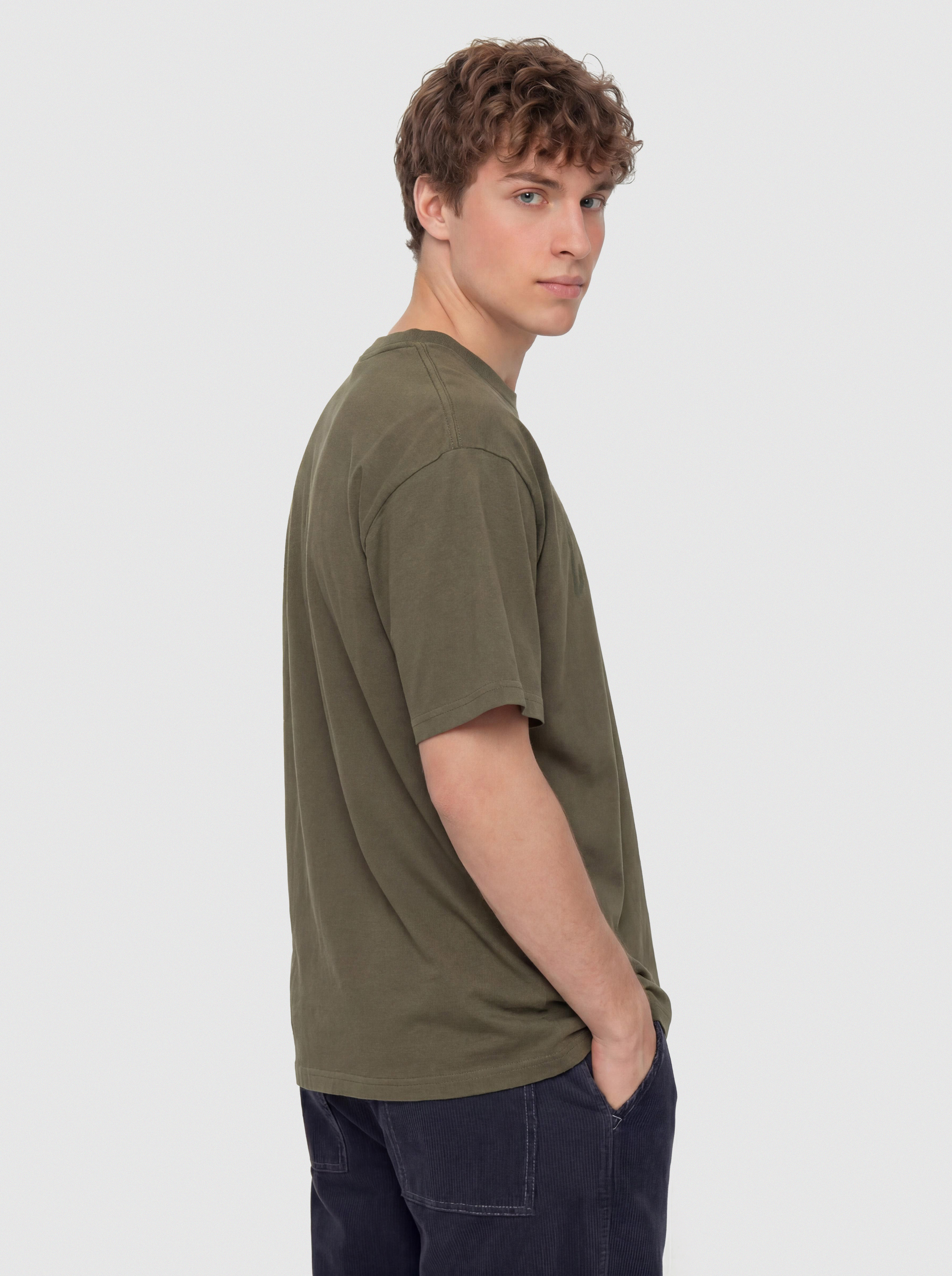 Футболка Carhartt WIP Faded Pond Corps (cypress)
